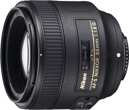 Nikon - AF-S NIKKOR 85mm f/1.8G Medium Telephoto Lens - Black product image