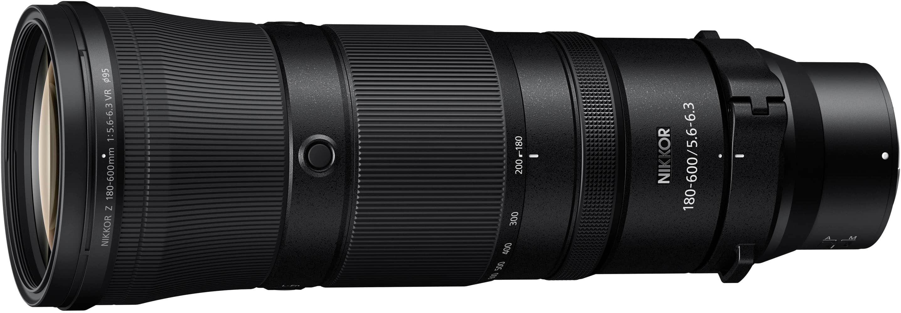 Nikon - NIKKOR Z 180-600mm f/5.6-6.3 VR Telephoto Zoom Lens for Z Mount Cameras - Black product image