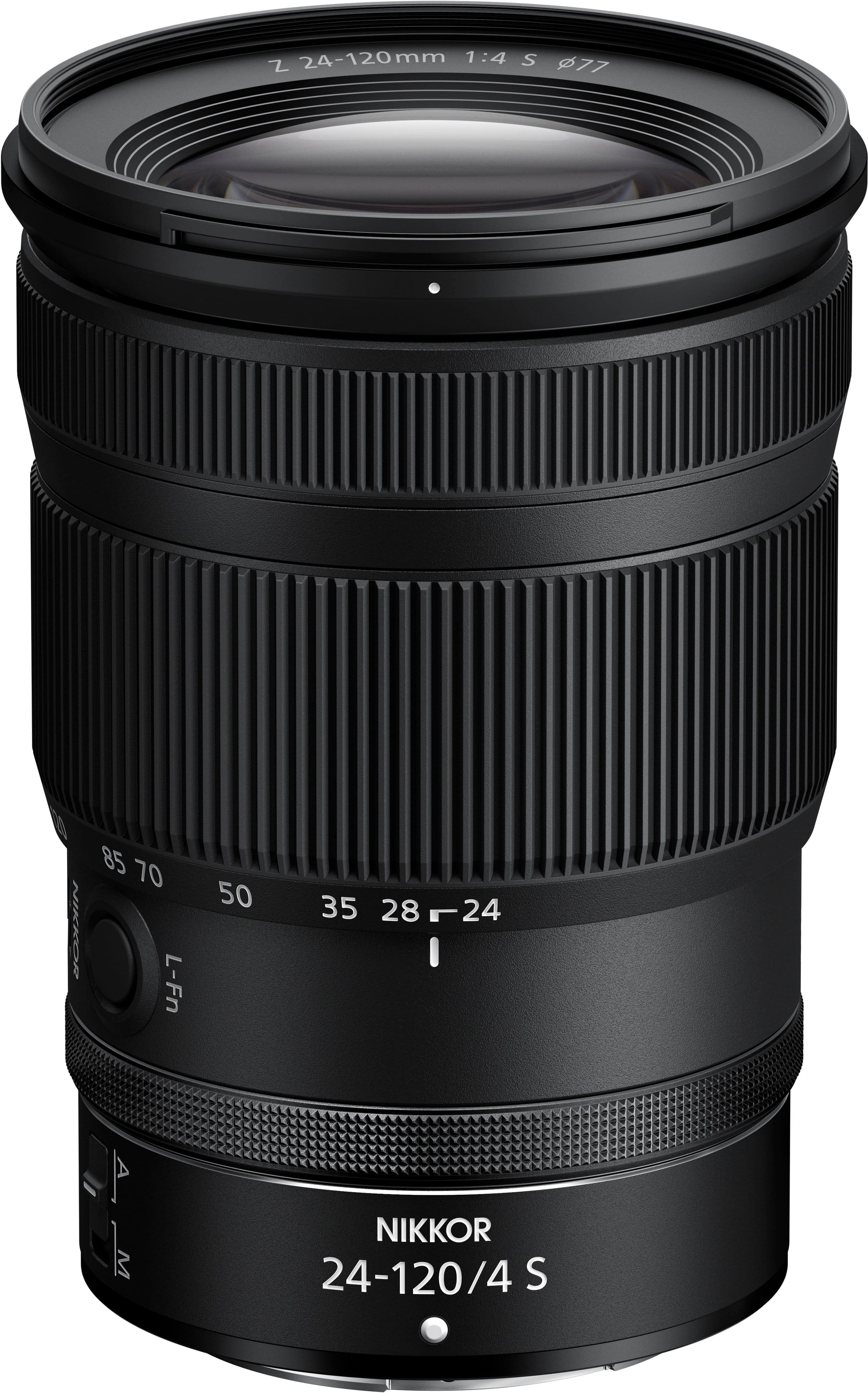 Nikon - NIKKOR Z 24-120mm f/4 S Standard Zoom Lens for Z Series Mirrorless Cameras - Black product image