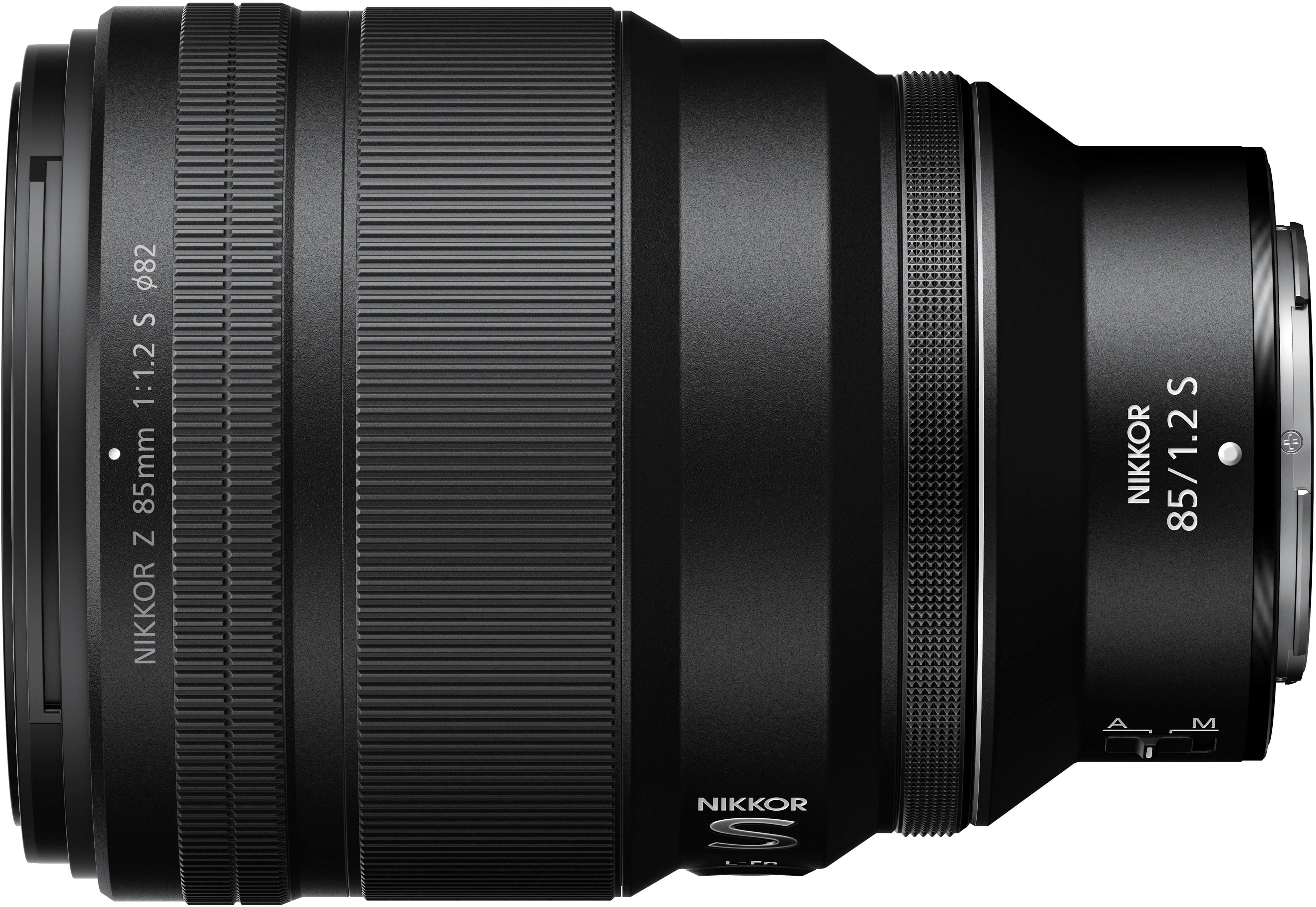 Nikon - NIKKOR Z 85mm f/1.2 S Standard Prime Lens for Z Series Mirrorless Cameras - Black product image