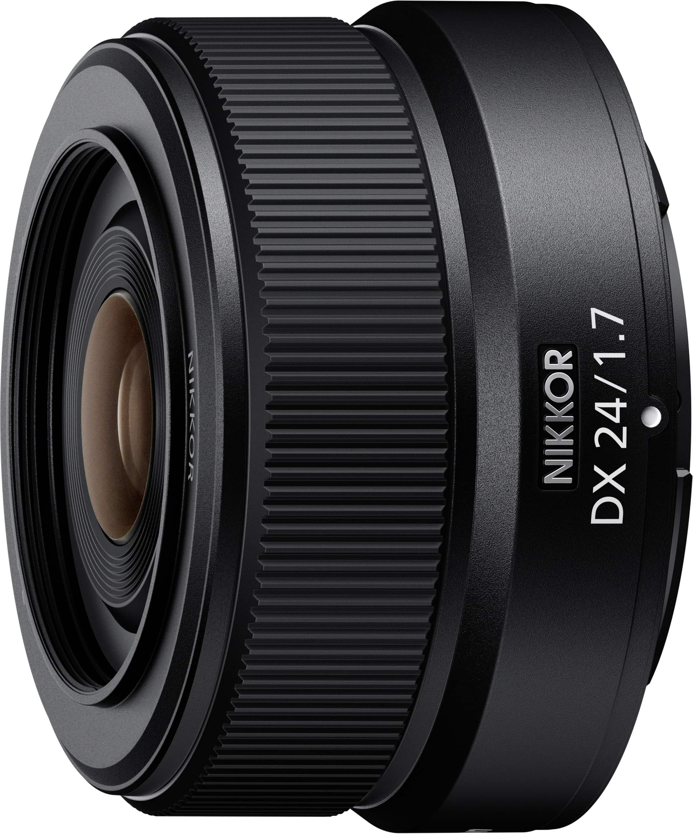 Nikon - NIKKOR Z DX 24mm f/1.7 Wide Angle Prime Lens - Black product image