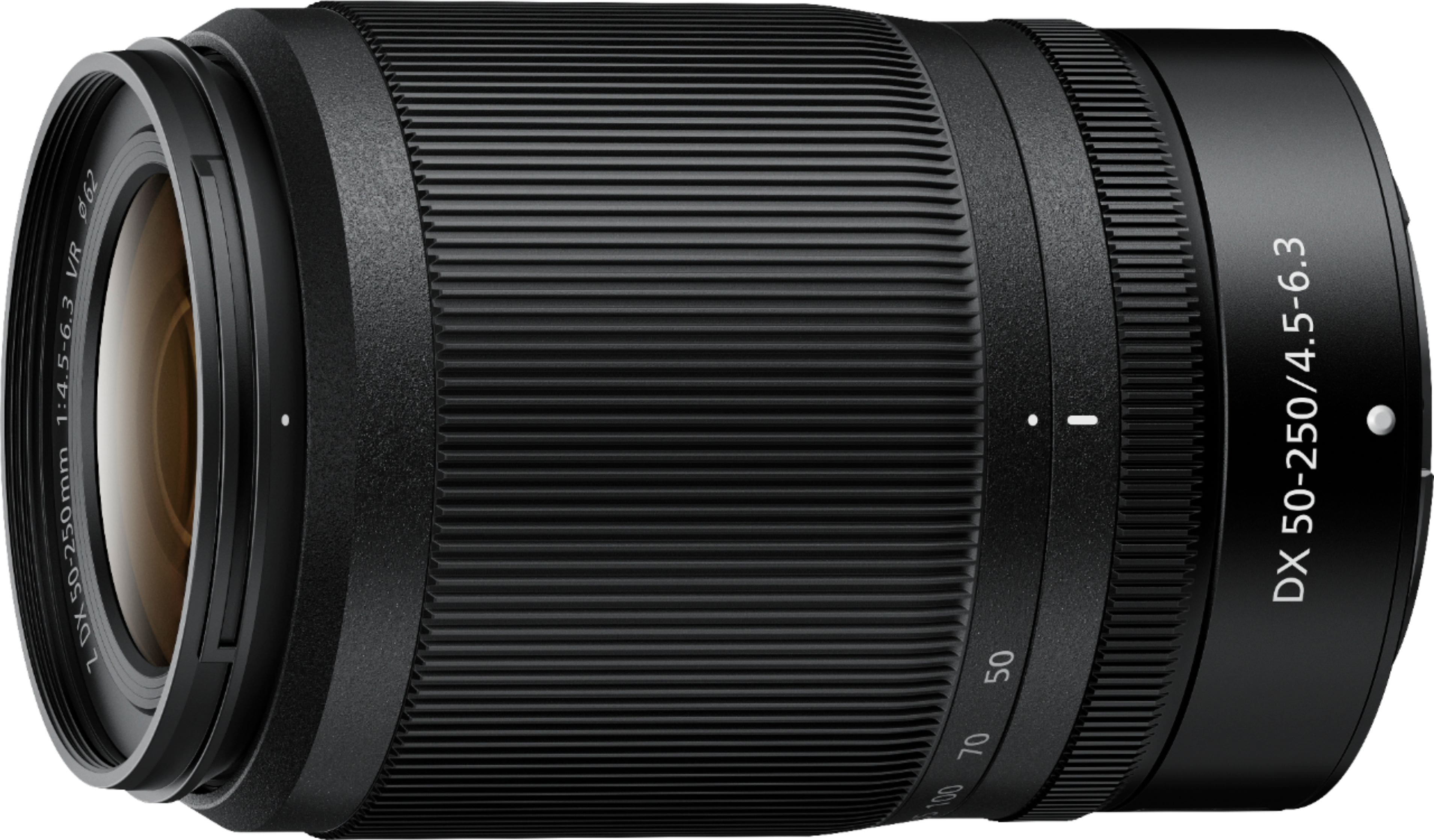 Nikon - NIKKOR Z DX 50-250mm f/4.5-6.3 VR Telephoto Zoom Lens for Z Series Mirrorless Cameras - Black product image