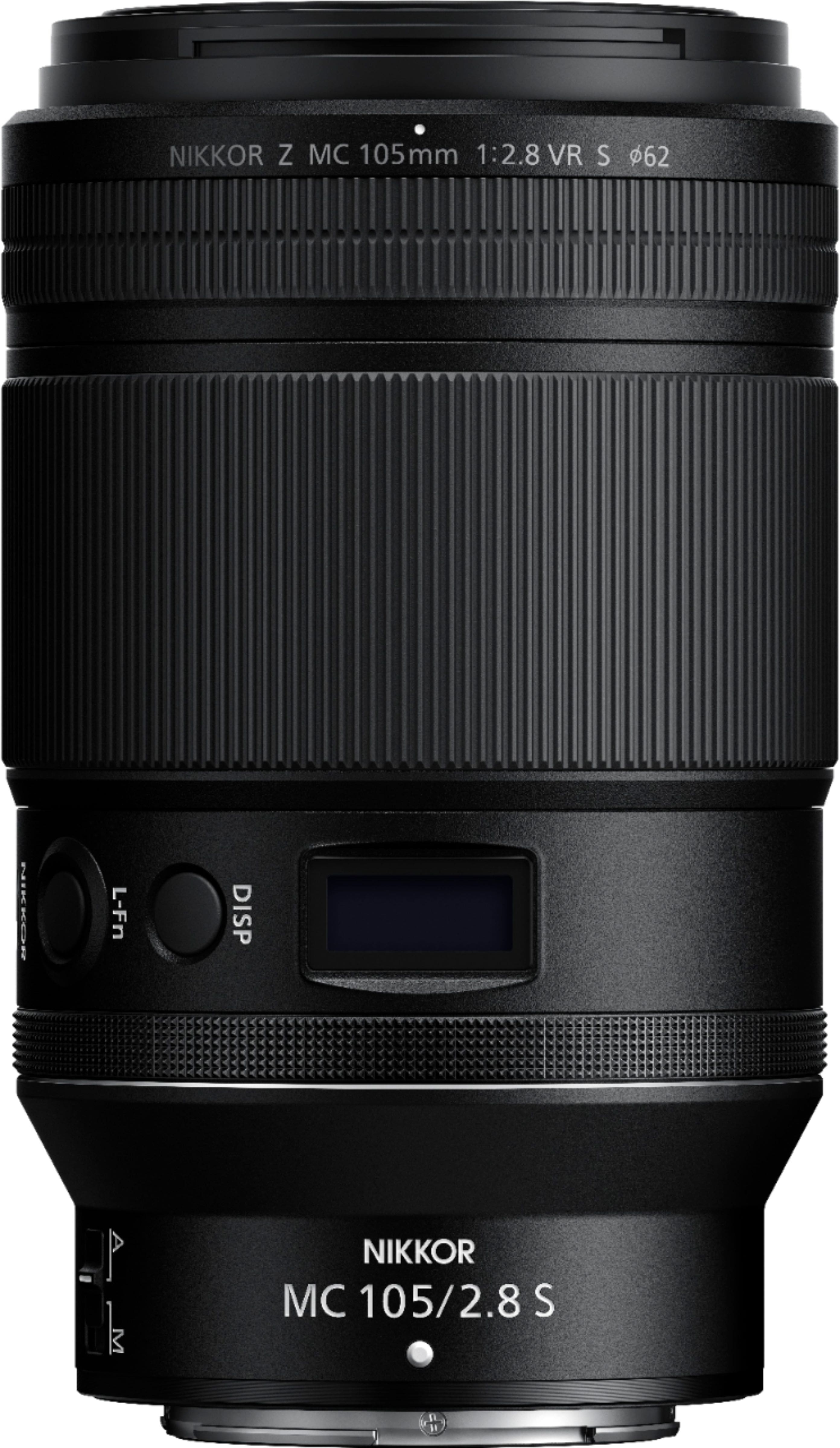 Nikon - NIKKOR Z MC 105mm f/2.8 VR S Macro Lens for Z Series Mirrorless Cameras - Black product image