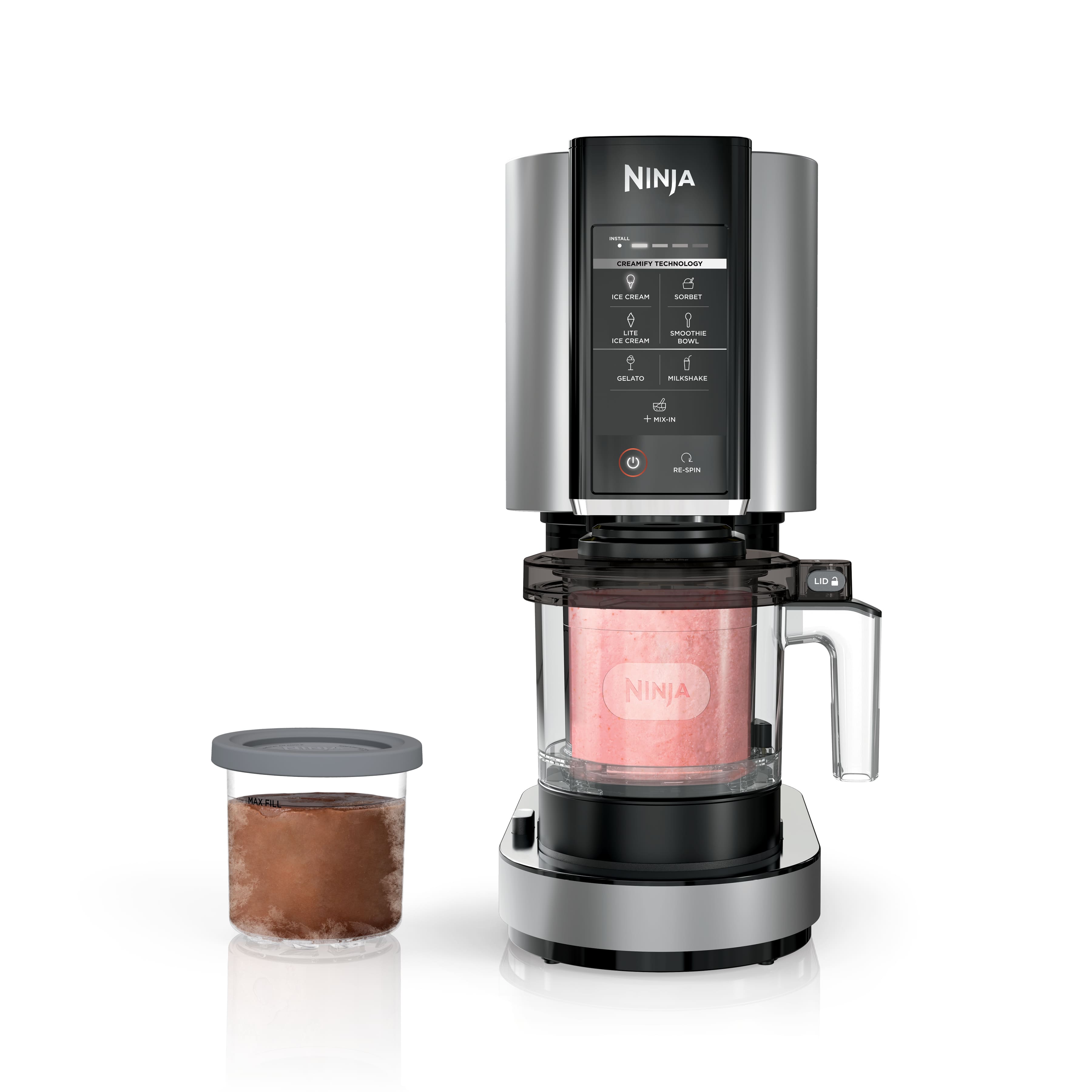Ninja - CREAMi, Ice Cream Maker, 7 One-Touch Programs - Cloud Silver product image