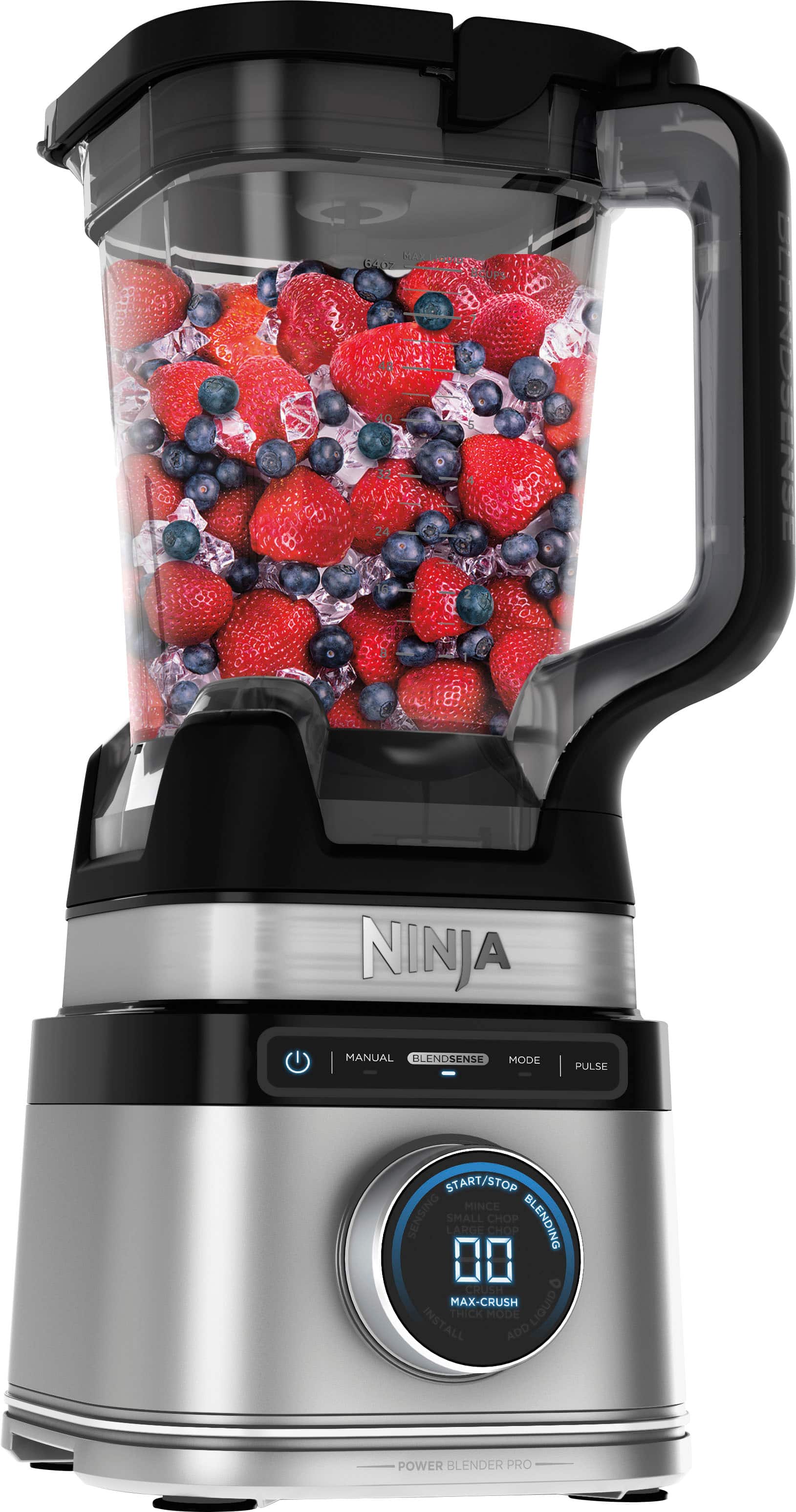 Ninja - Detect Power Blender Pro with BlendSense Technology + 72oz. Pitcher - Silver product image
