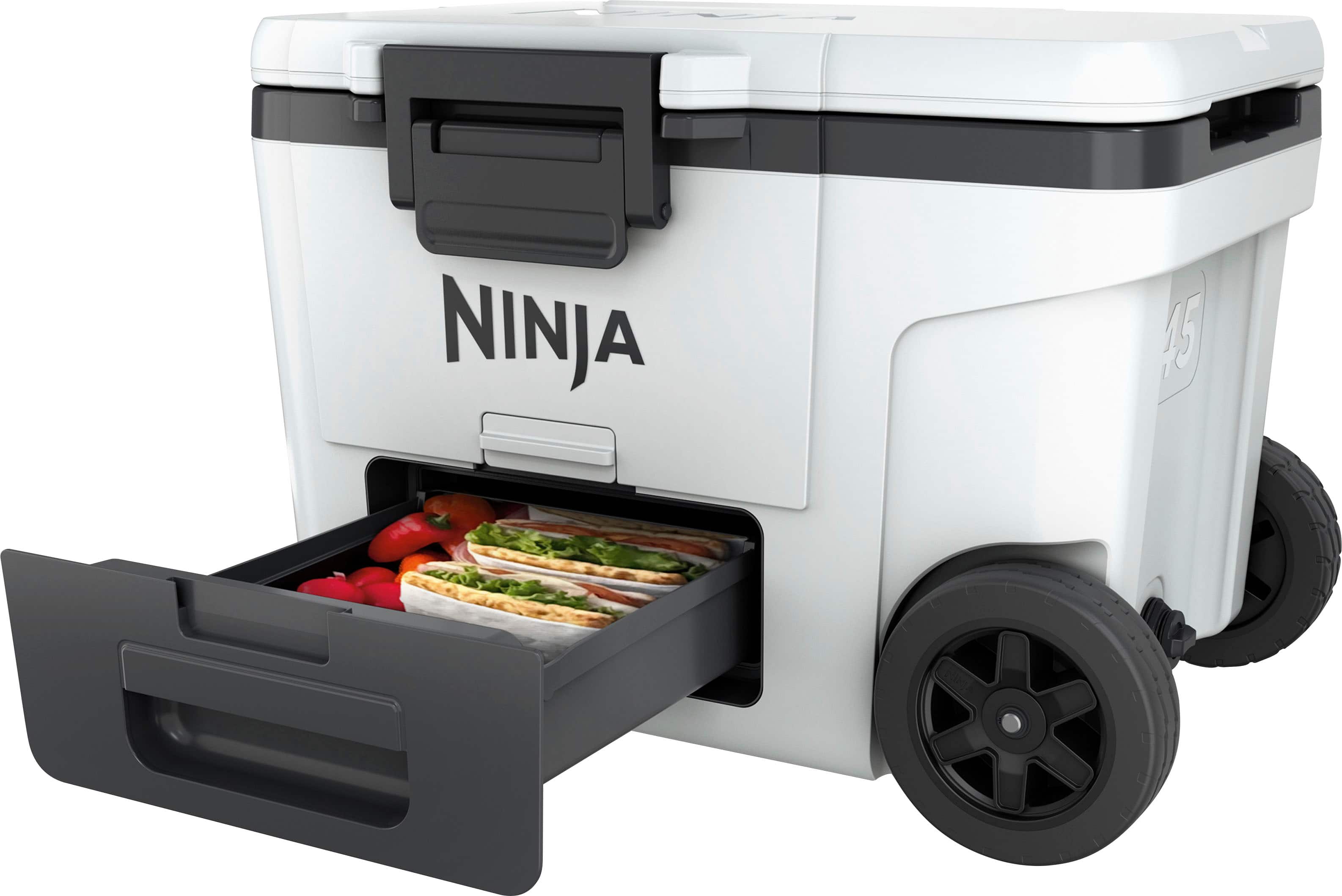 Ninja - FrostVault 45qt Wheeled Cooler with Dry Zone - Cloud White product image