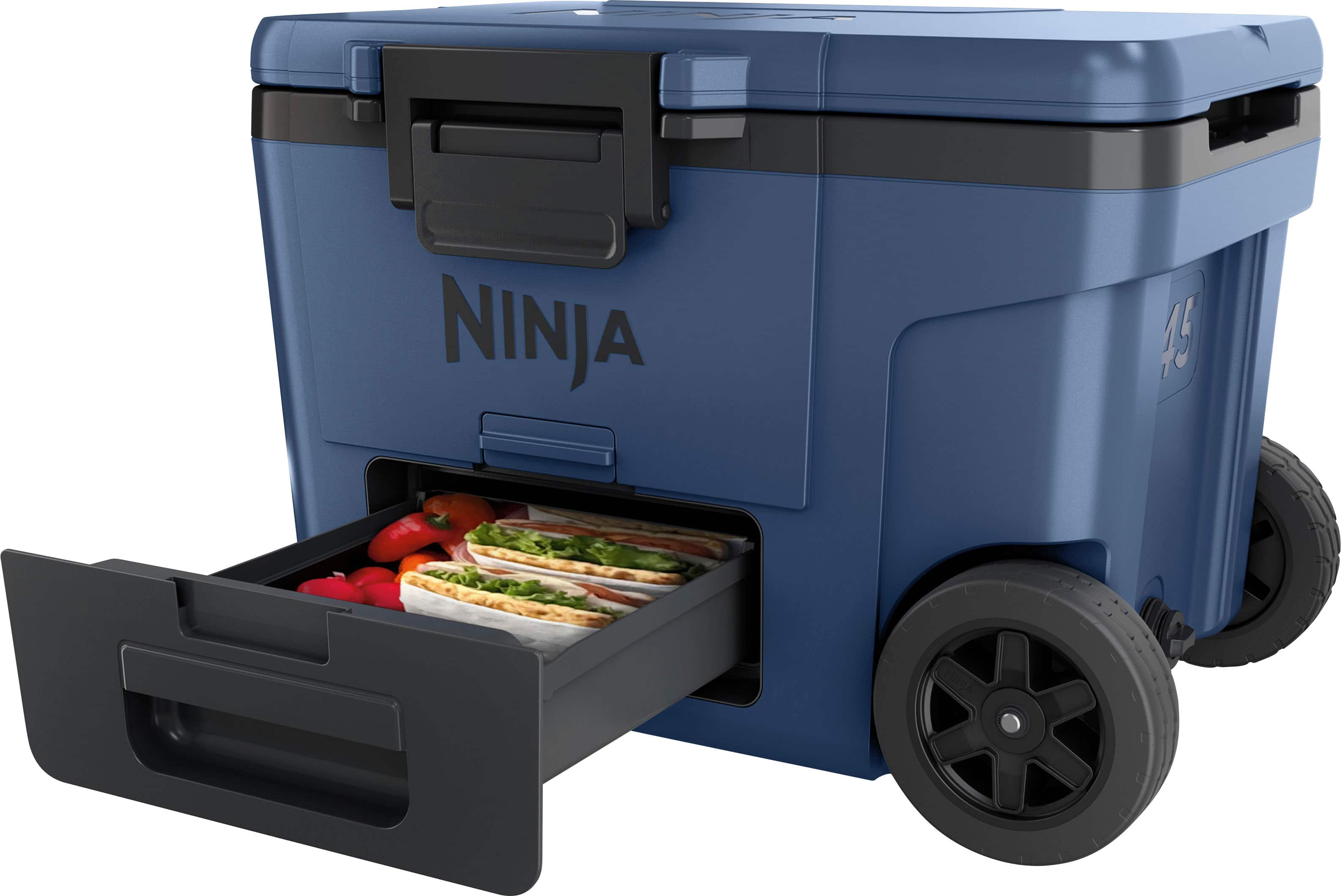 Ninja - FrostVault 45qt Wheeled Cooler with Dry Zone - Lakeshore Blue product image