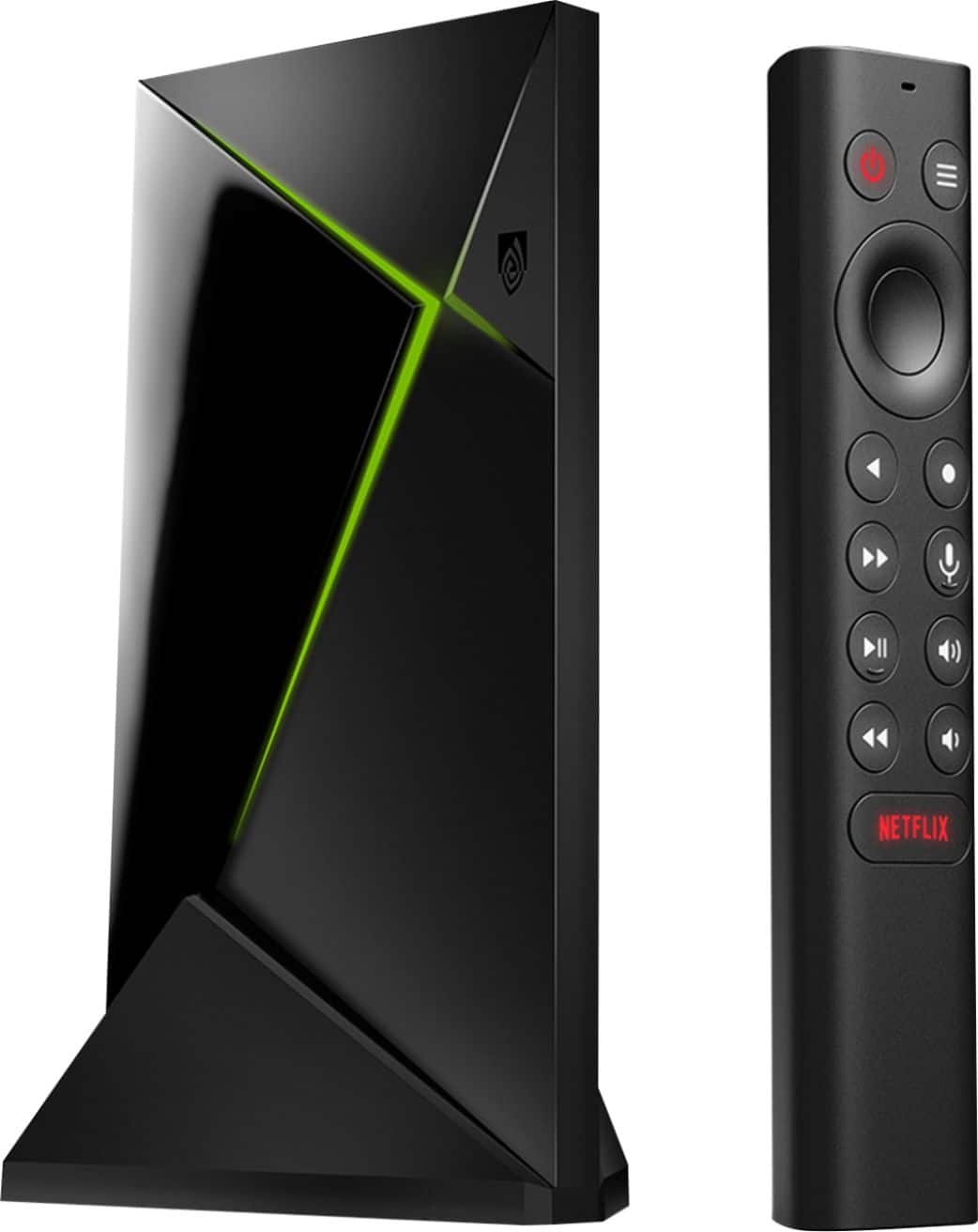 NVIDIA - SHIELD Android TV Pro - 16GB - 4K HDR Streaming Device with Google Assistant and GeForce NOW - Black product image