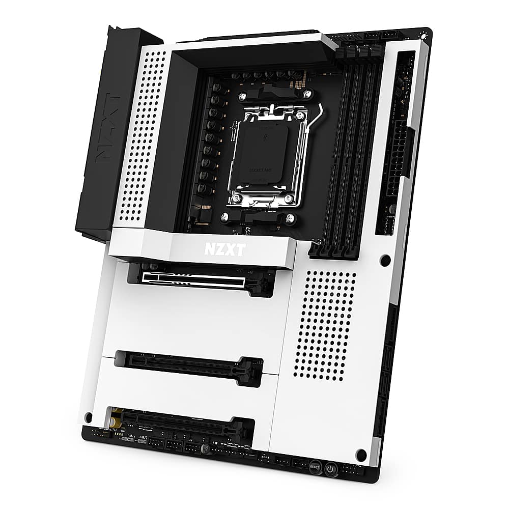 NZXT - B650E (Socket AM5) USB 3.2 AMD Motherboard - White product image