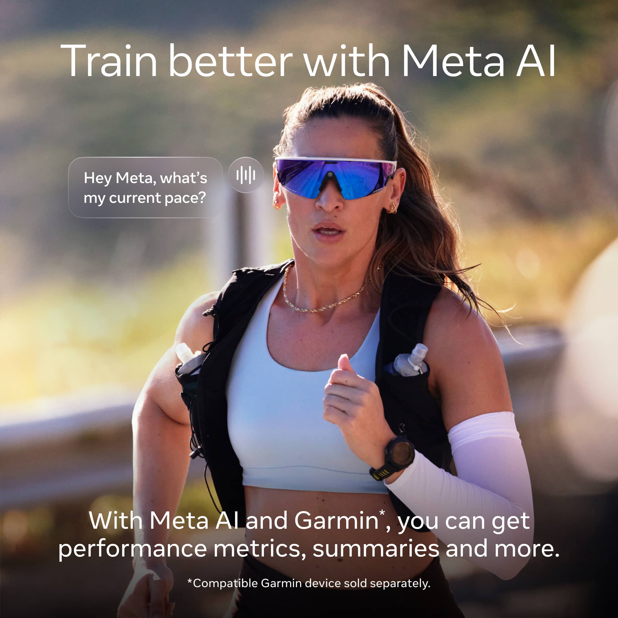 Oakley Meta - Vanguard with Meta AI, Audio, Photo, Video Compatibility - Prizm 24K lenses - Black product image