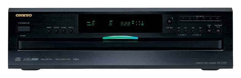 Onkyo - 6-Disc CD Player - Black product image