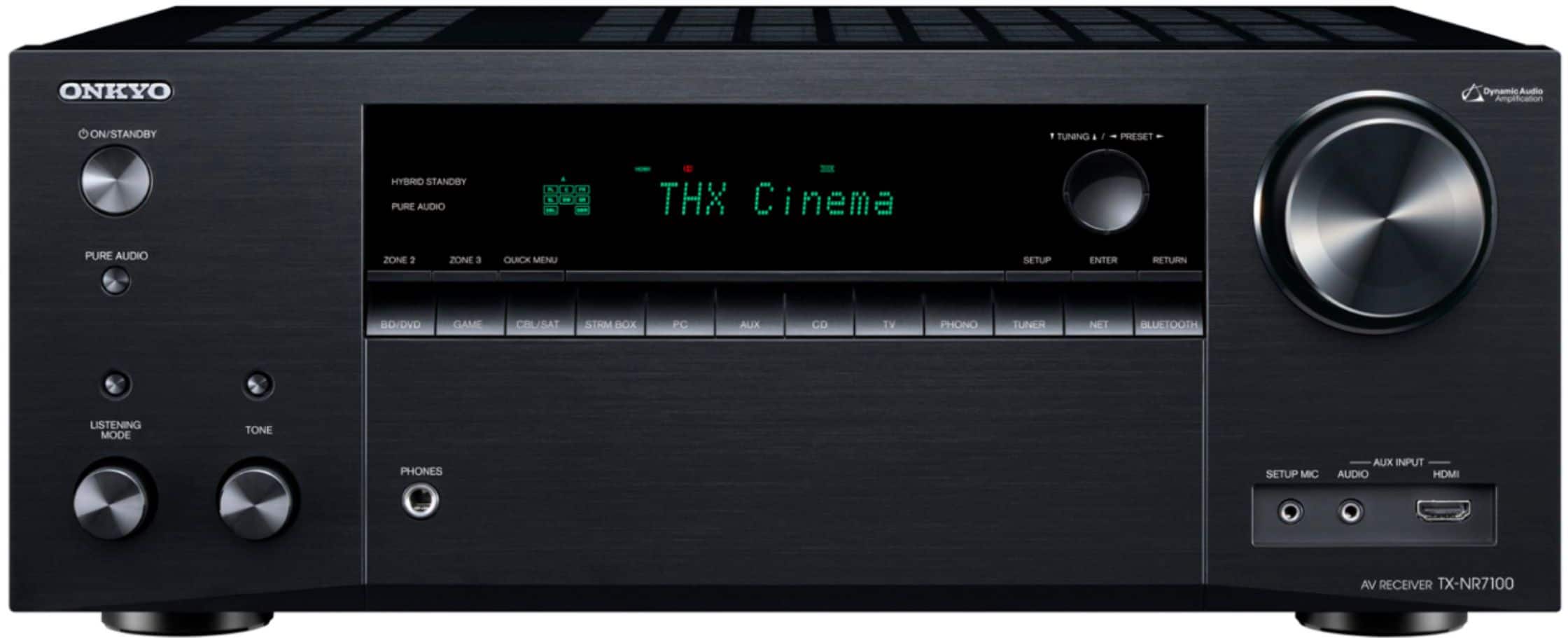 Onkyo - TX-NR7100 9.2 Channel THX Certified Network A/V Receiver - Black product image