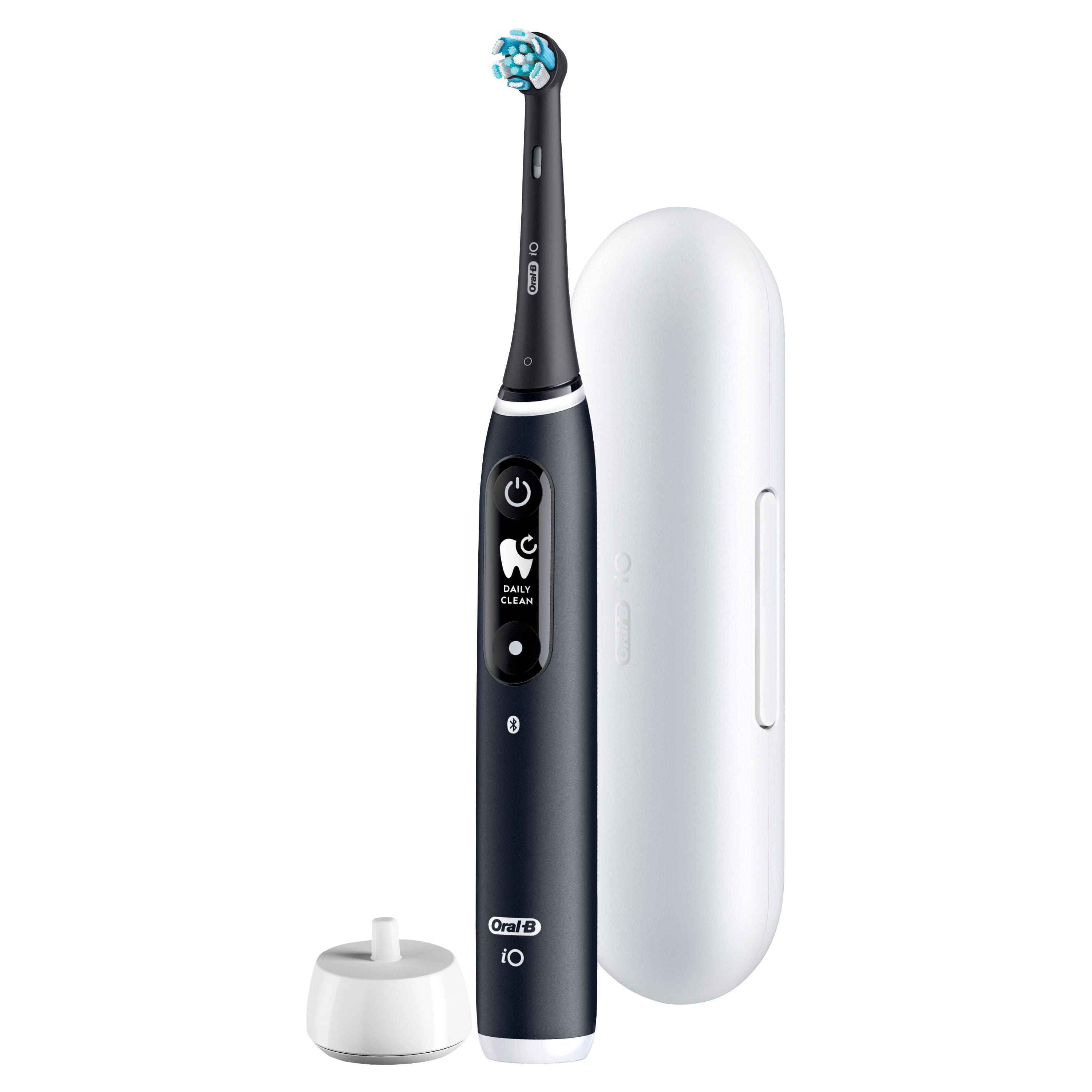Oral-B - iO Series 6 Electric Toothbrush with Replacement Brush Head - Black product image