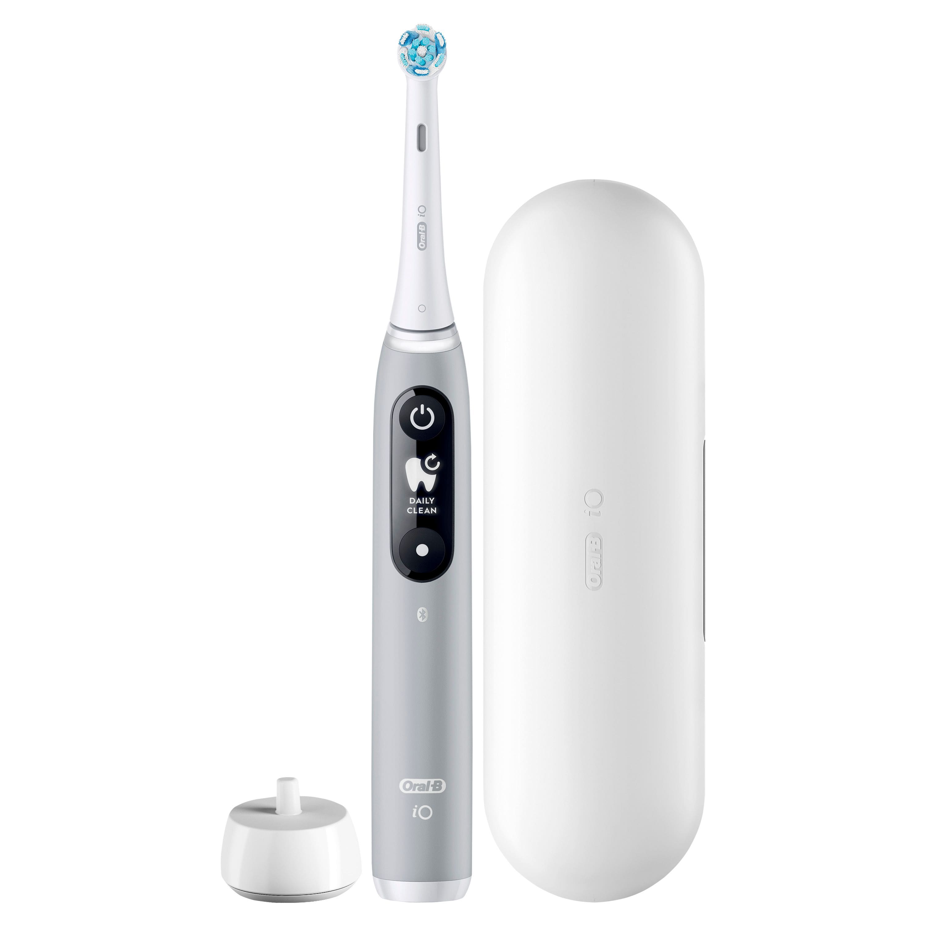 Oral-B - iO Series 6 Electric Toothbrush with Replacement Brush Head - Gray product image
