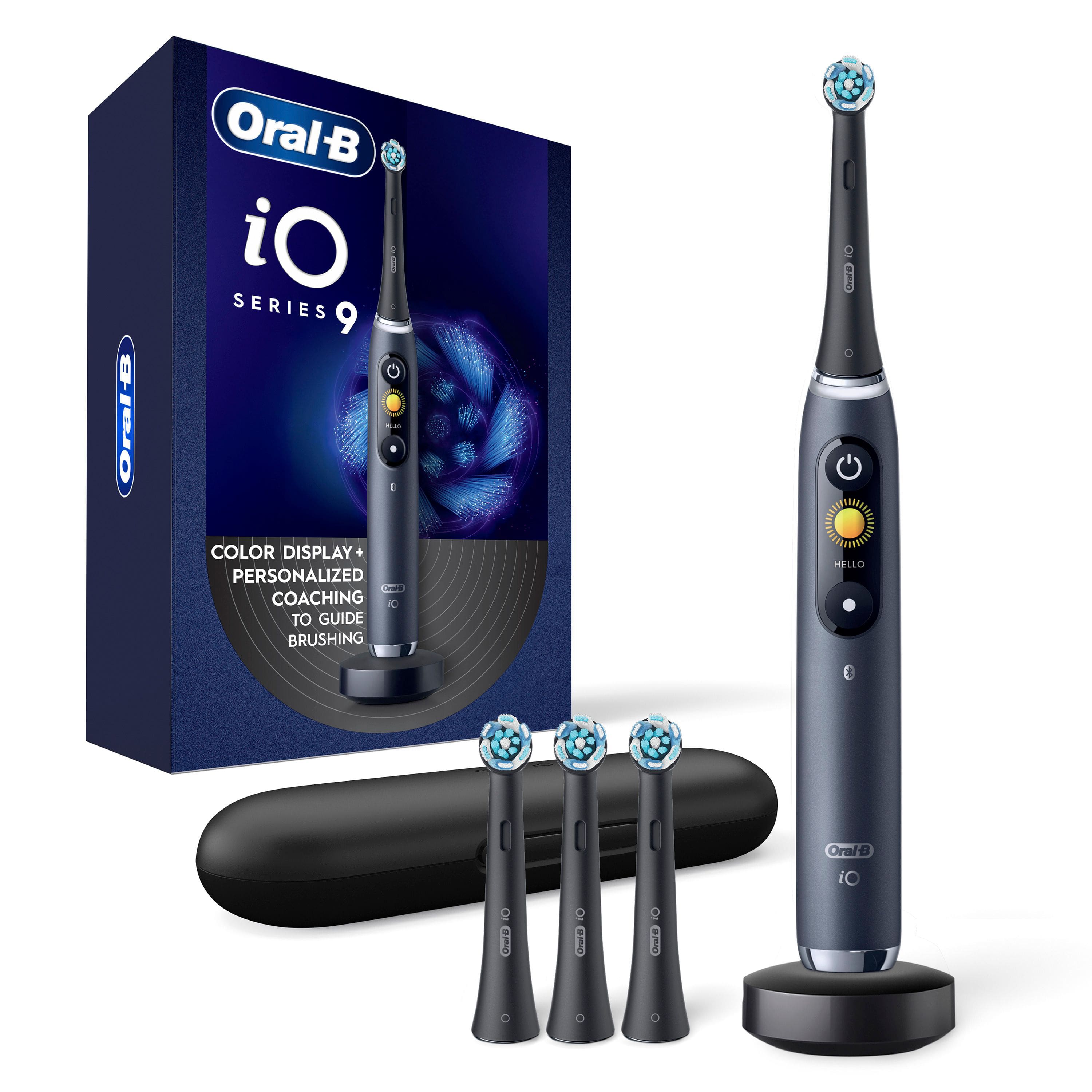 Oral-B - iO Series 9 Connected Rechargeable Electric Toothbrush - Onyx Black product image