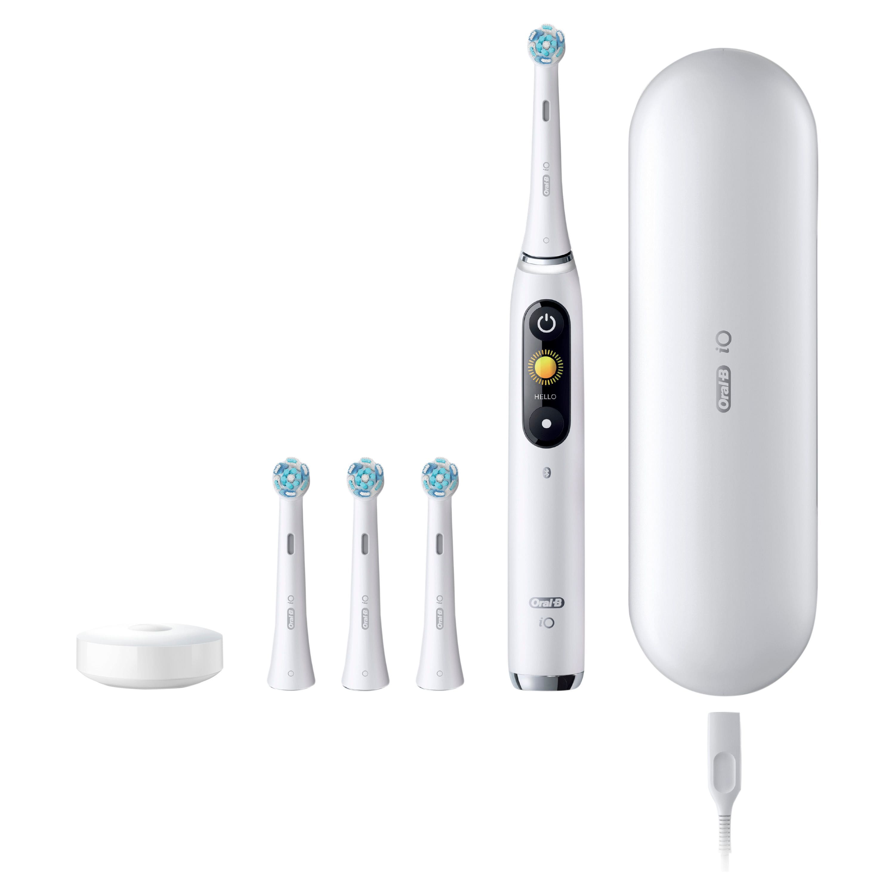 Oral-B - iO Series 9 Connected Rechargeable Electric Toothbrush - White Alabaster product image