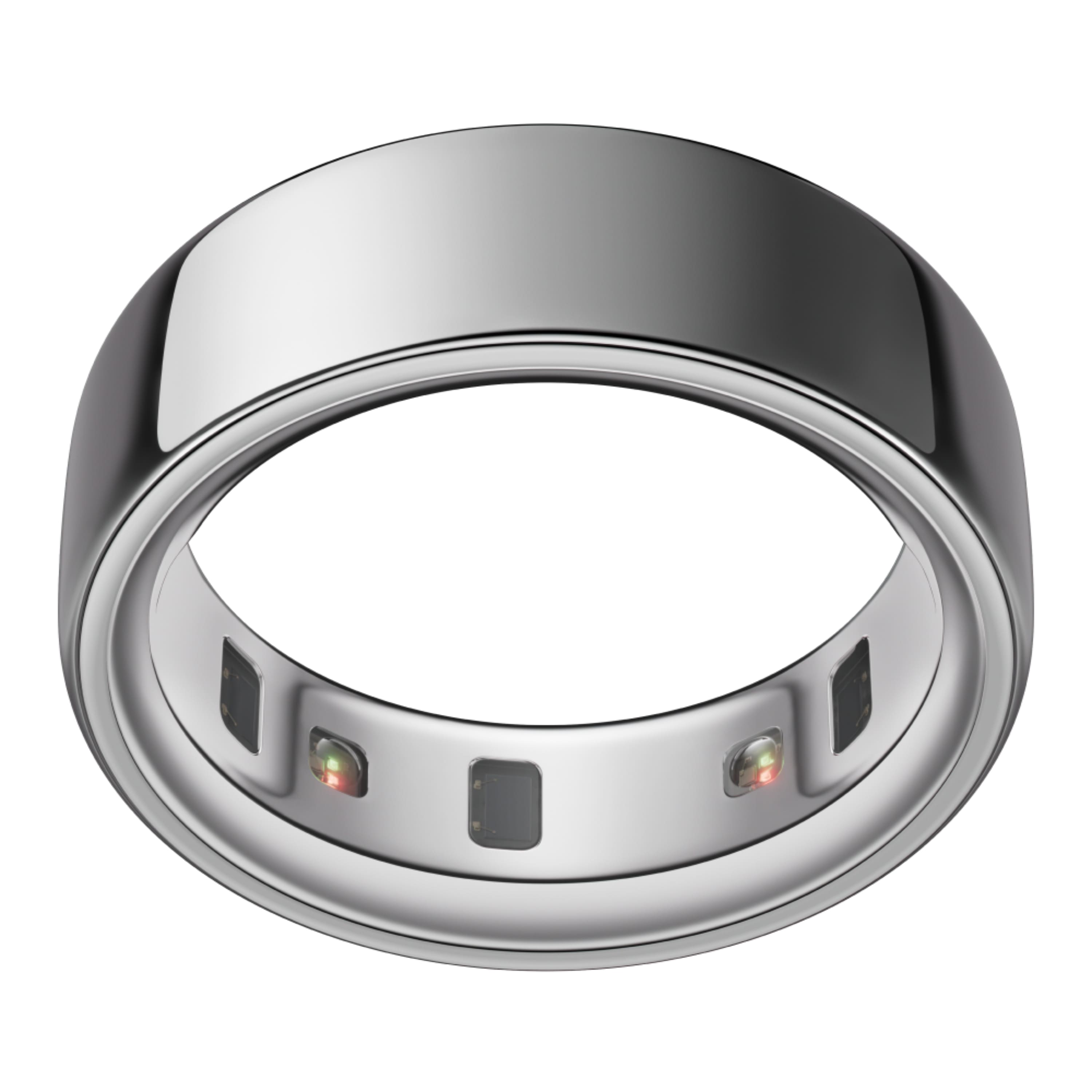Oura - Ring 4 - Smart Ring - Size Before You Buy with OR4 Sizing Kit - Size 15 - Silver - (2024) product image