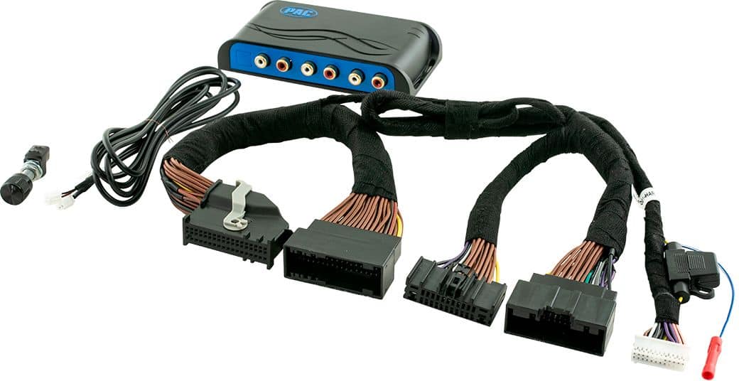 PAC - Amplifier Integration Interface for Select Ford Vehicles with 8.4” Radio and Sony System - Black/Blue product image