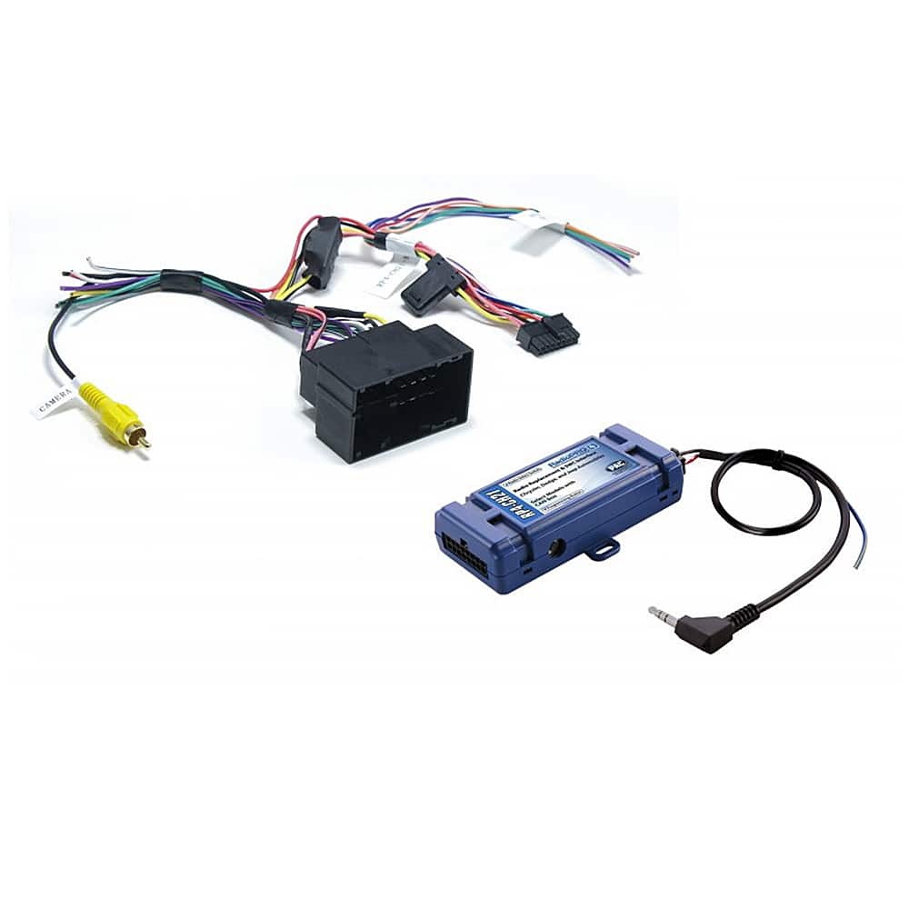 PAC - Radio Replacement and Steering Wheel Control Interface for Select Dodge, Jeep, and RAM Vehicles - Blue product image
