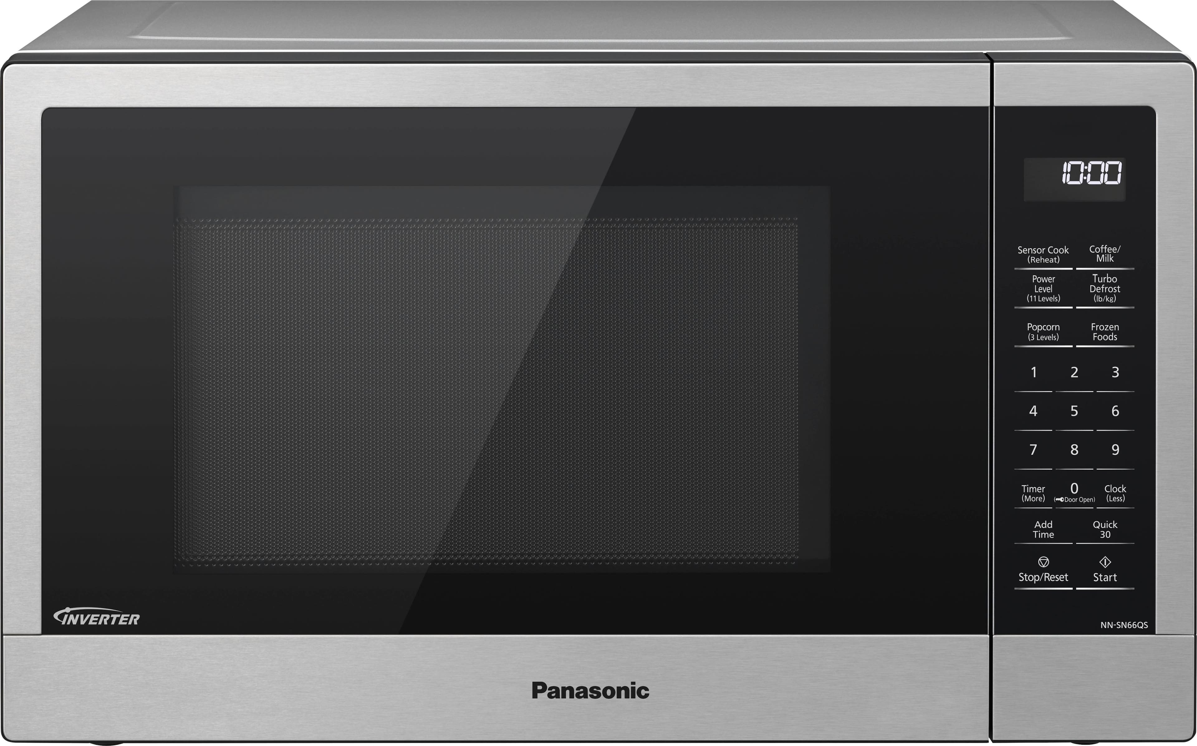 Panasonic - 1.2 Cu. Ft. 1200-Watt Countertop Microwave Oven with Inverter Technology - Stainless Steel product image