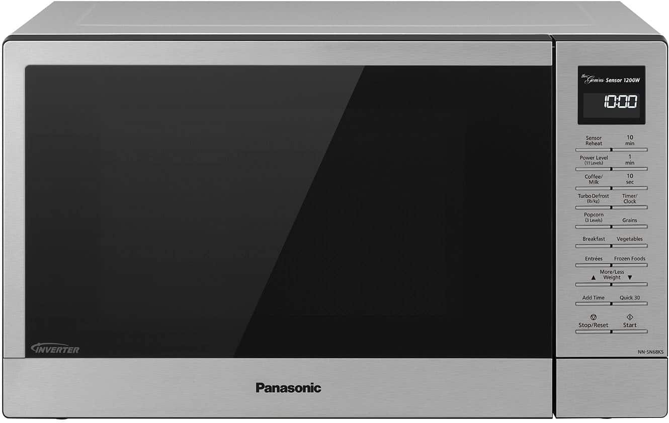 Panasonic - 1.2 Cu. Ft. 1200 Watt SN68KS Microwave with Inverter and Genius Sensor - Stainless Steel product image