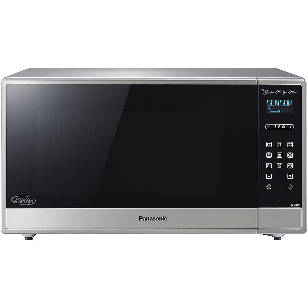 Panasonic - 1.6-Cu. Ft. Built-In/Countertop Cyclonic Wave Microwave Oven with Inverter Technology - Stainless Steel product…