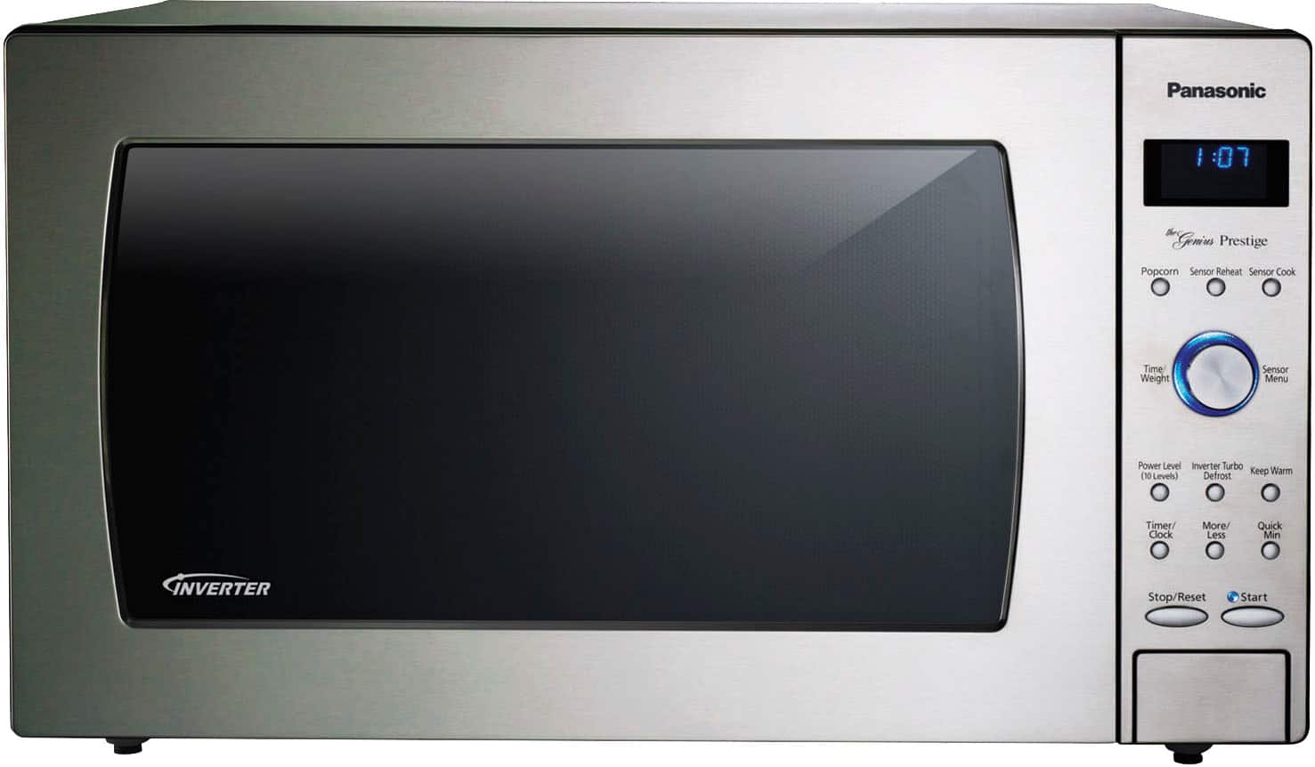 Panasonic - 2.2 Cu. Ft. 1250-Watt Countertop Microwave Oven with Inverter Technology - Stainless Steel product image