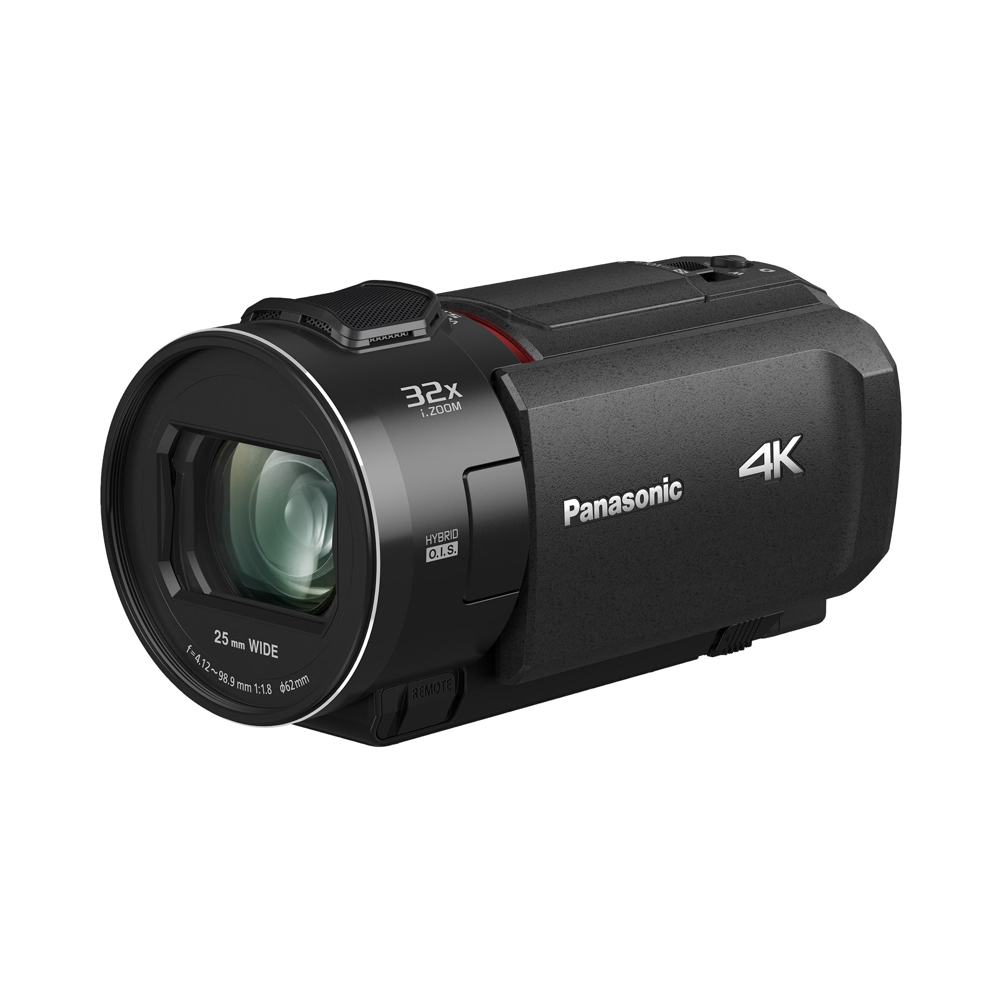 Panasonic - 4K 24x Optical Zoom Digital Camcorder - Black product image