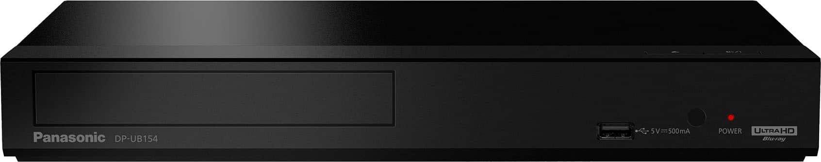 Panasonic - 4K Ultra HD Audio DVD/CD/3D Blu-Ray Player, DP-UB154P-K - Black product image