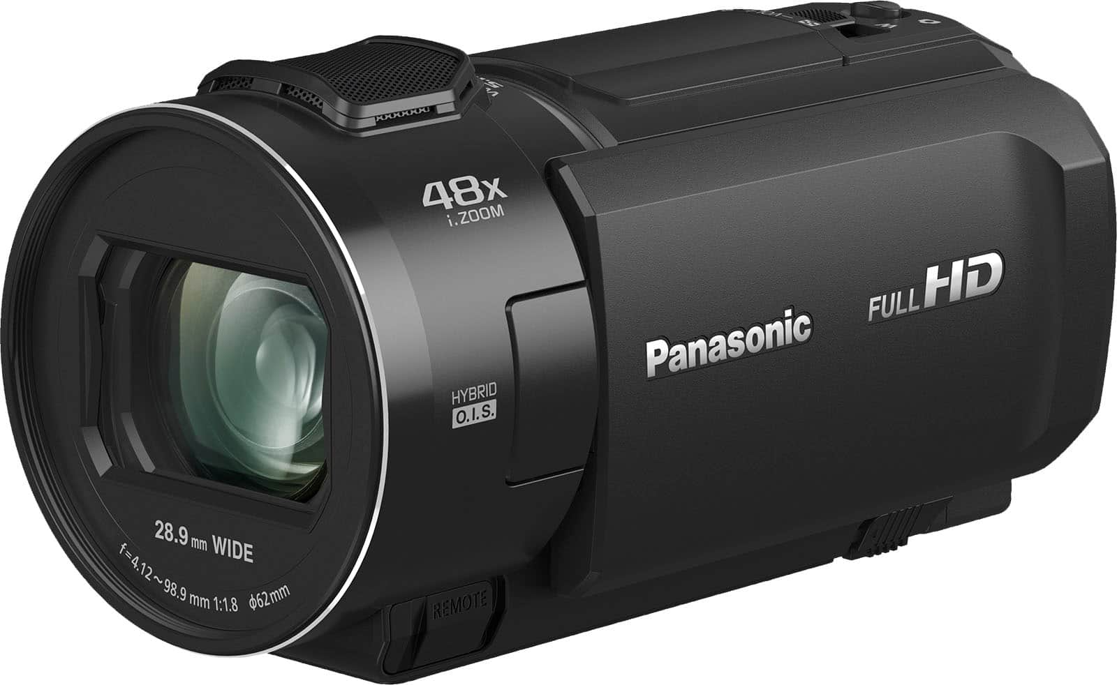 Panasonic - HD 24x Optical Zoom Digital Camcorder - Black product image