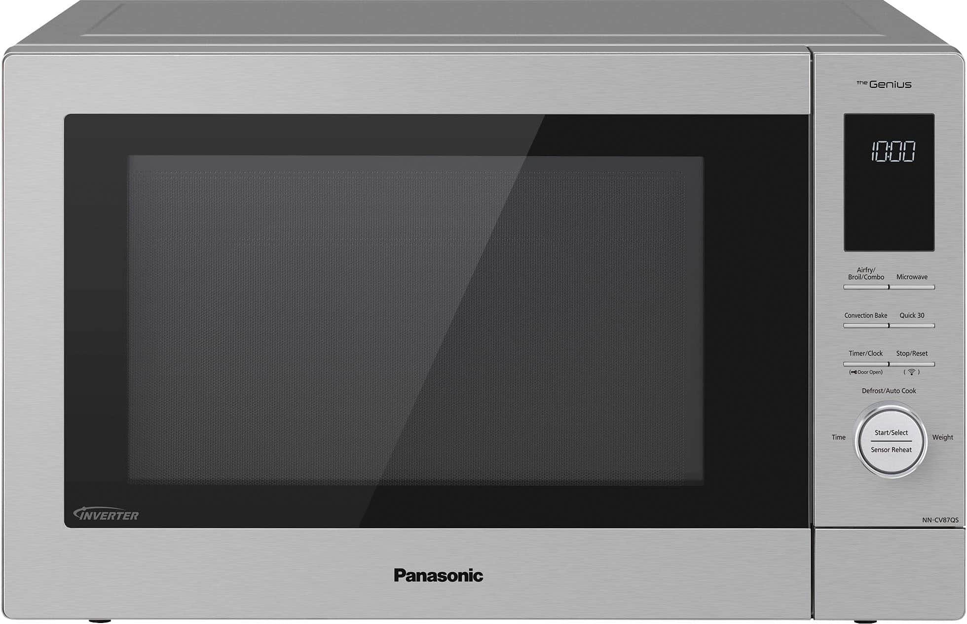 Panasonic - HomeCHEF Connect 4-in-1 Multi-Oven 1.2 Cu. Ft. Microwave, Air Fry, Convection Bake, Broil, with Genius Sensor Co…
