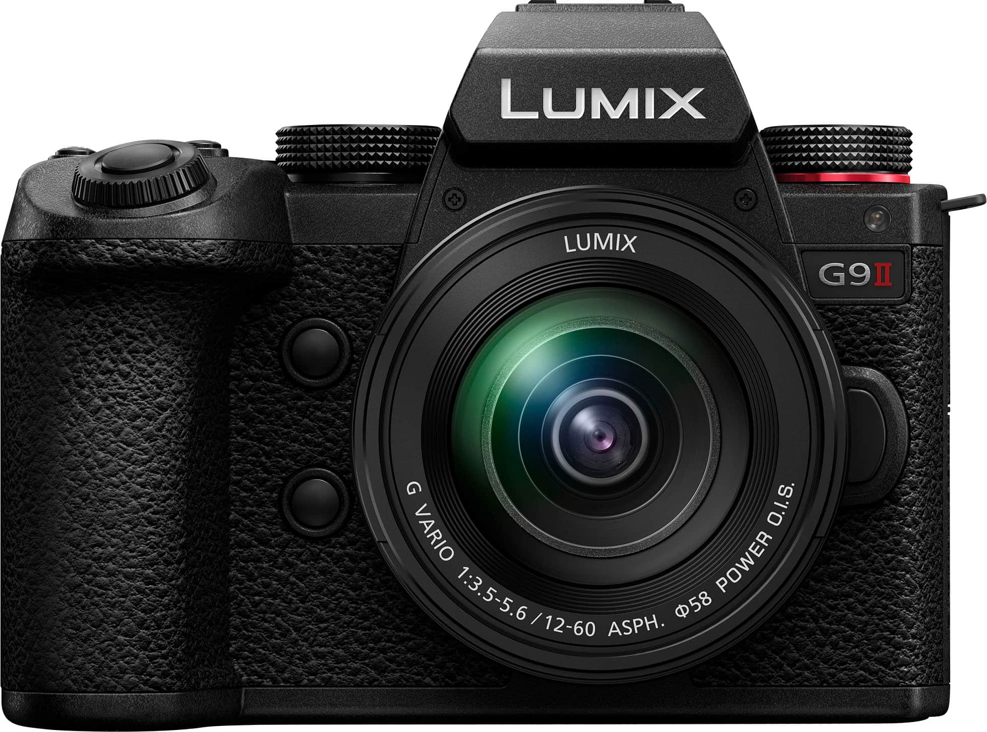 Panasonic - LUMIX G9II Mirrorless Camera with LUMIX ASPH 12-60mm F3.5-5.6 Lens - Black product image