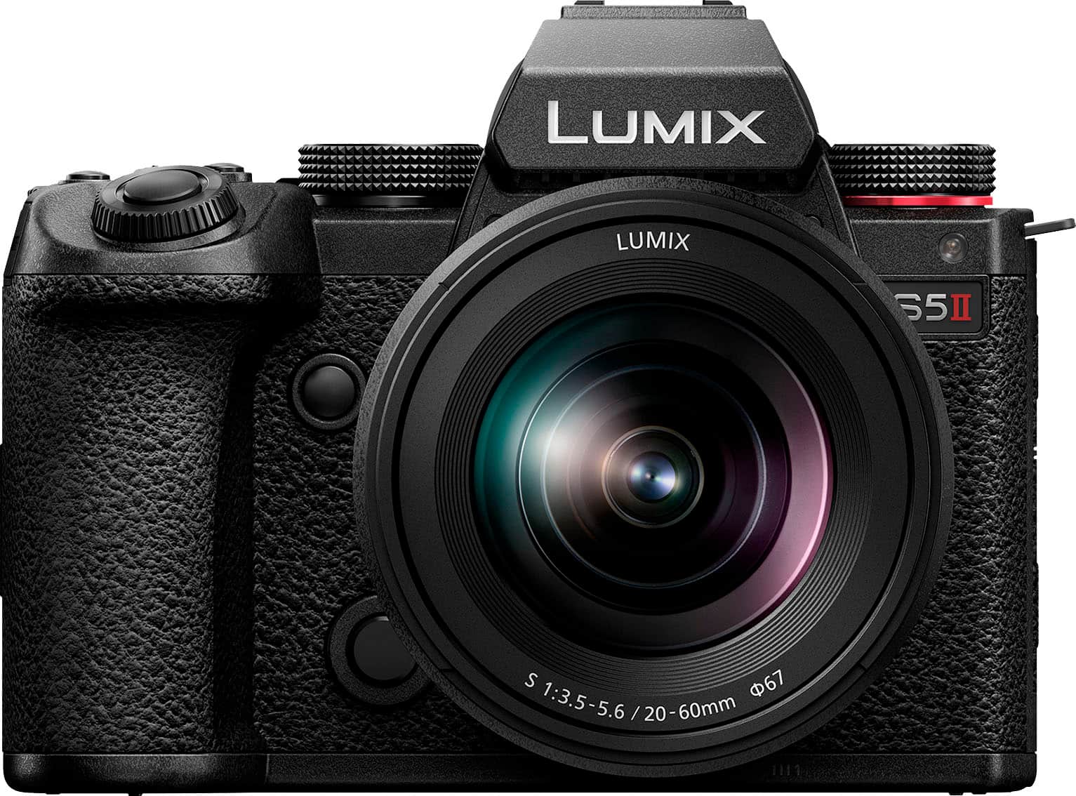 Panasonic - LUMIX S5II Mirrorless Full Frame Camera with 20-60mm F3.5-5.6 L Mount Lens - Black product image