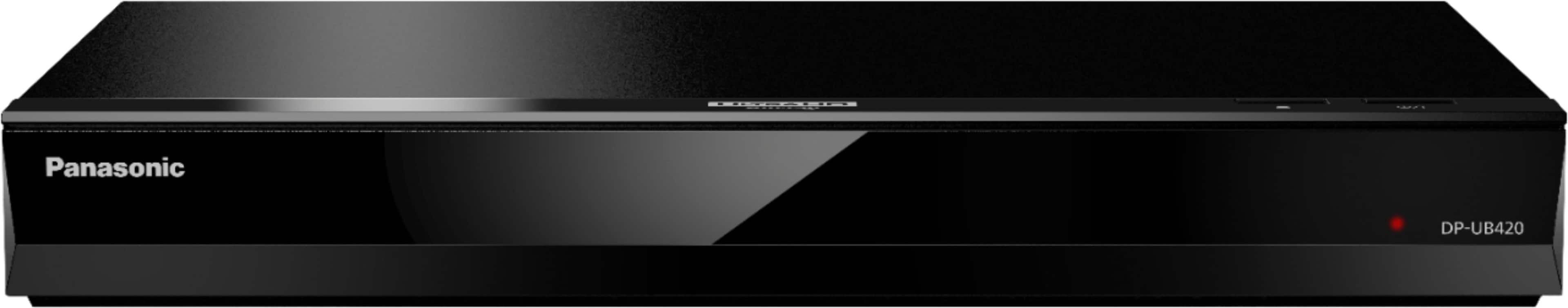 Panasonic - Streaming 4K Ultra HD Hi-Res Audio DVD/CD/3D Wi-Fi Built-In Blu-Ray Player, DP-UB420-K - Black product image