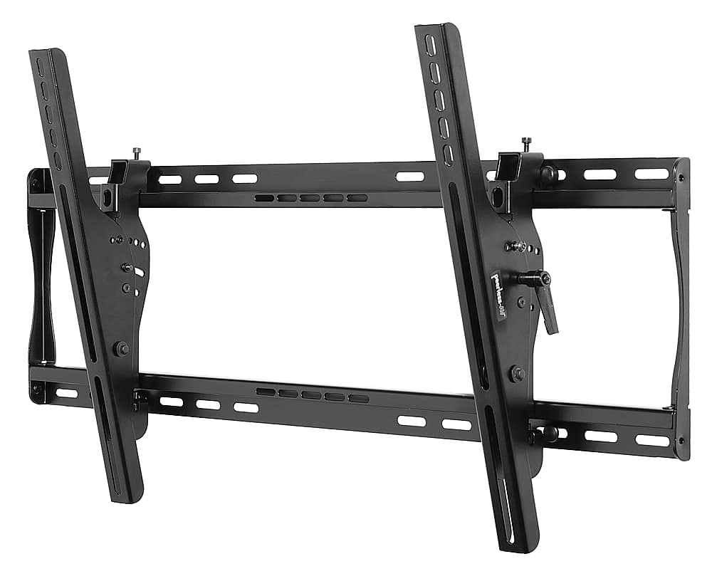 Peerless-AV - SmartMountXT Tilt Display Wall Mount For Most 39" - 75" Flat Panel Displays - Semi-gloss Black, Black product…