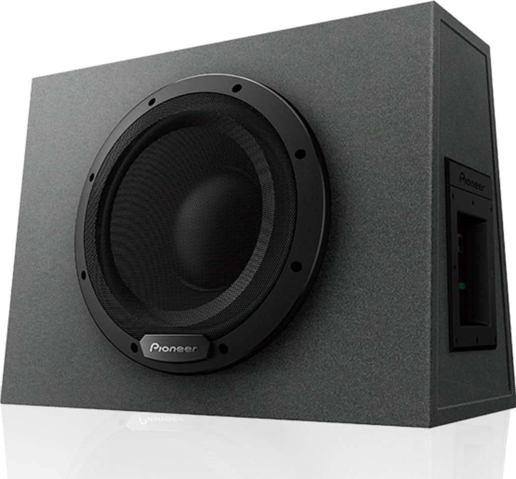Pioneer - 10" Active Sealed subwoofer w/built-in amplifier - Black product image