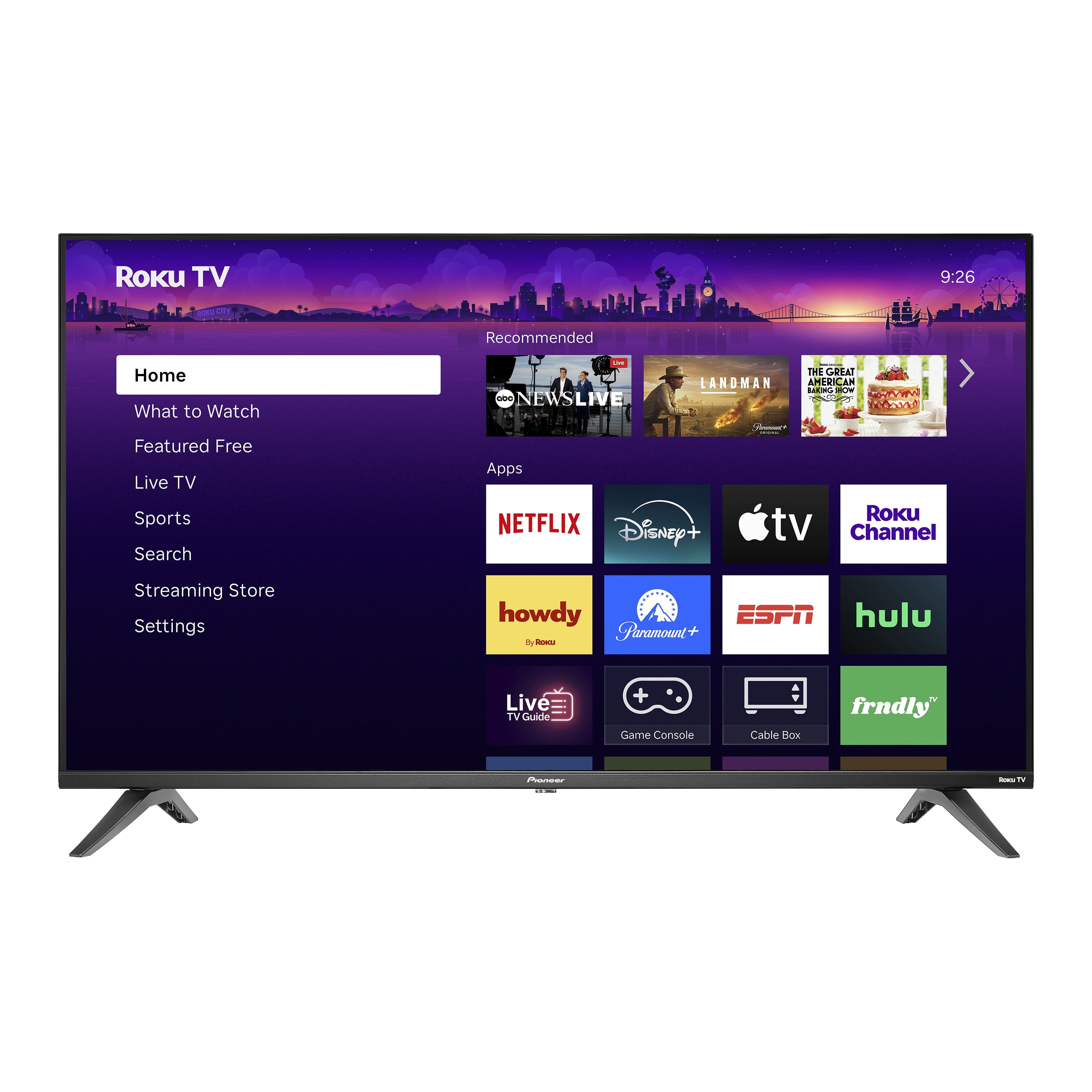 Pioneer - 40" Class LED Full HD (1080p) Smart Roku TV product image