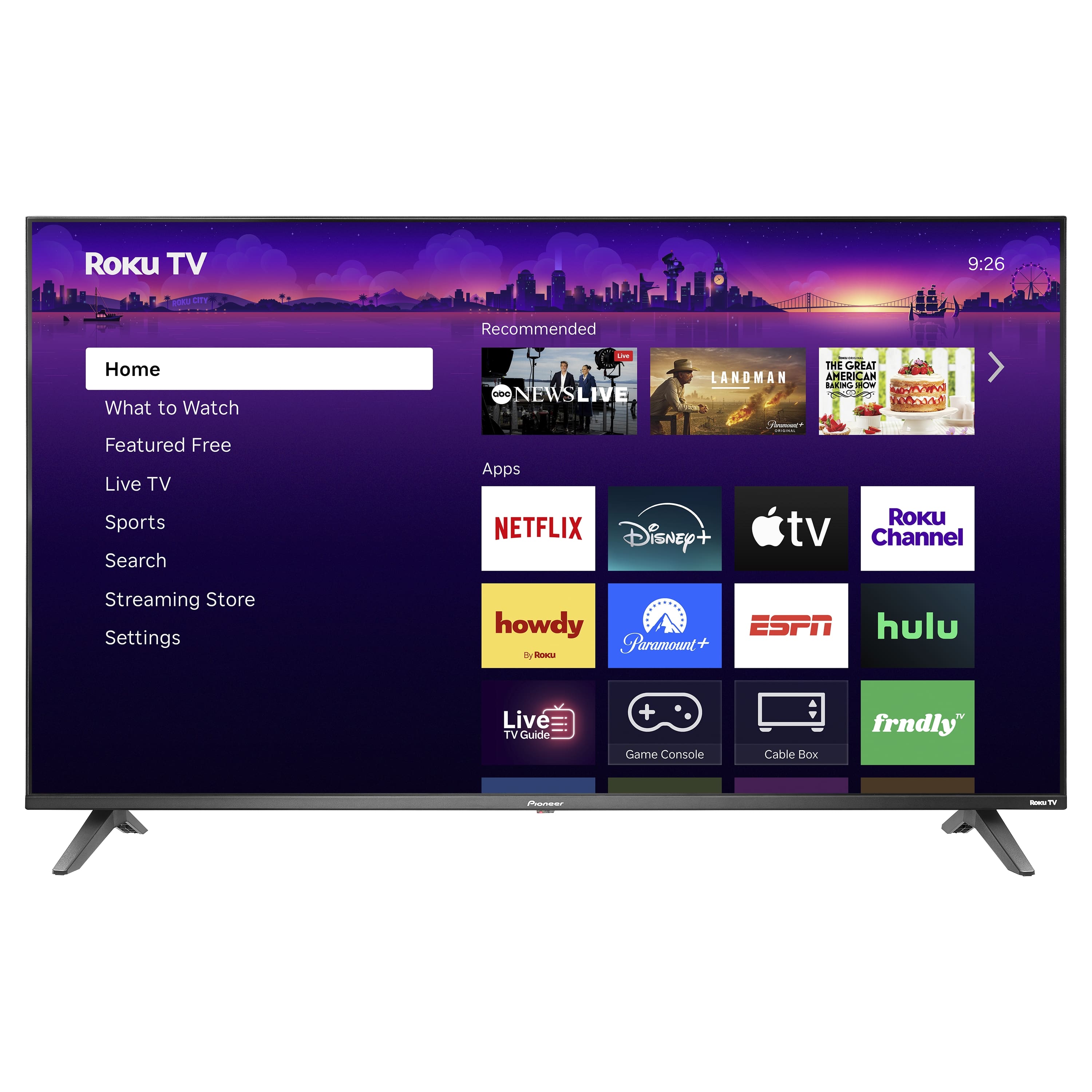 Pioneer - 50" Class LED 4K UHD Smart Roku TV product image