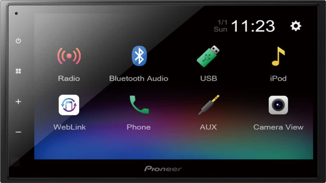 Pioneer - 6.8" Bluetooth® Digital Media (DM) Receiver - Black product image