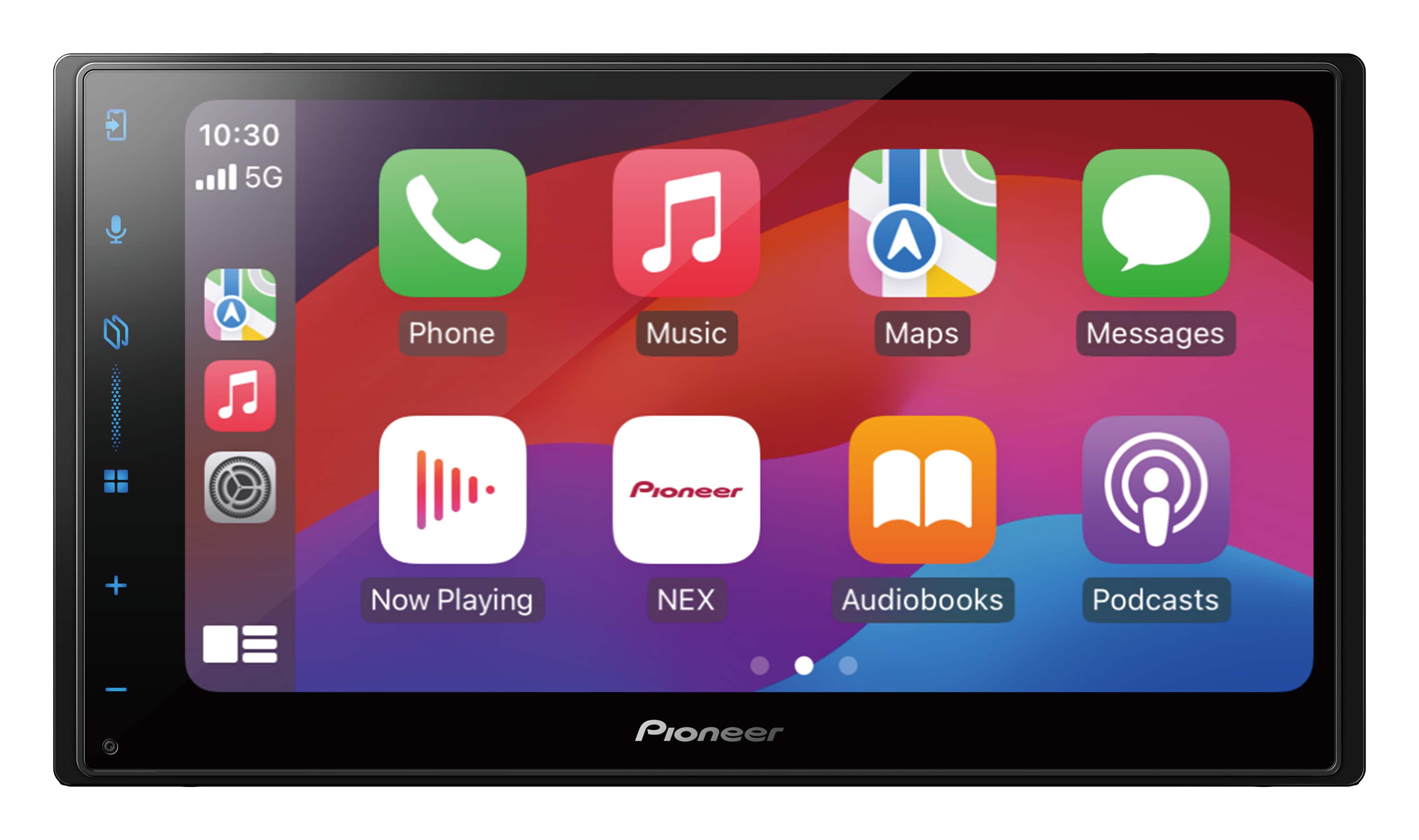 Pioneer - 6.8" - Wired Android Auto™ and Wired Apple CarPlay® Bluetooth® Digital Media (DM) Receiver Maestro Compatible HD R…
