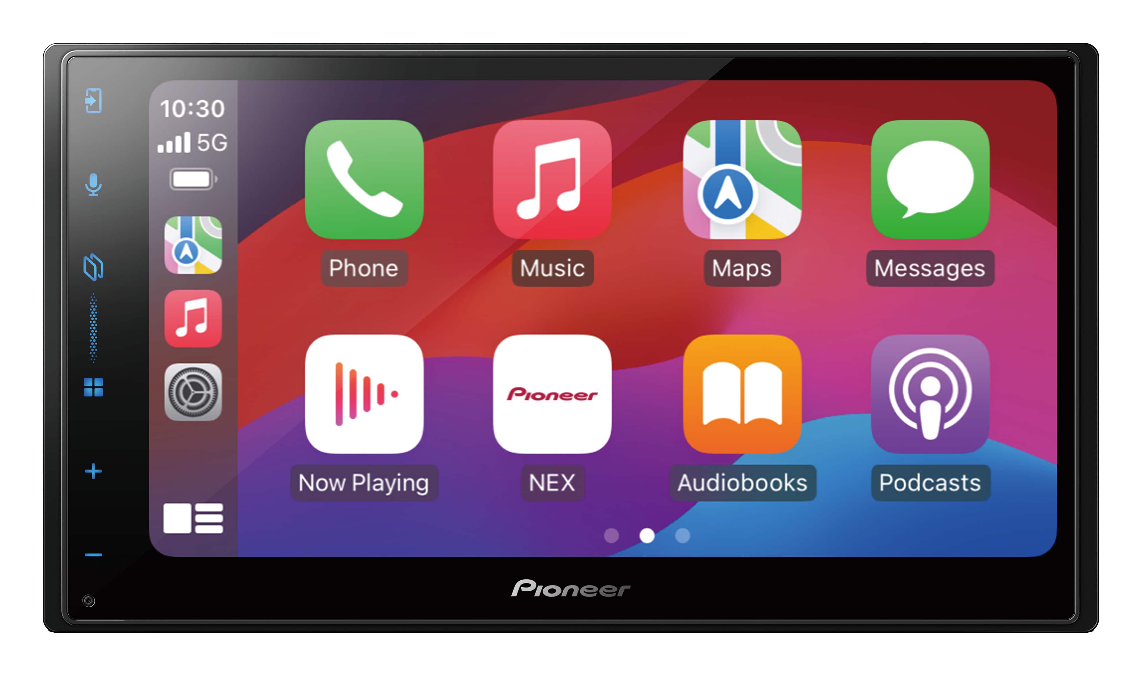 Pioneer - 6.8" - Wireless Android Auto™ and Apple CarPlay® Bluetooth® Digital Media (DM) Receiver - Black product image