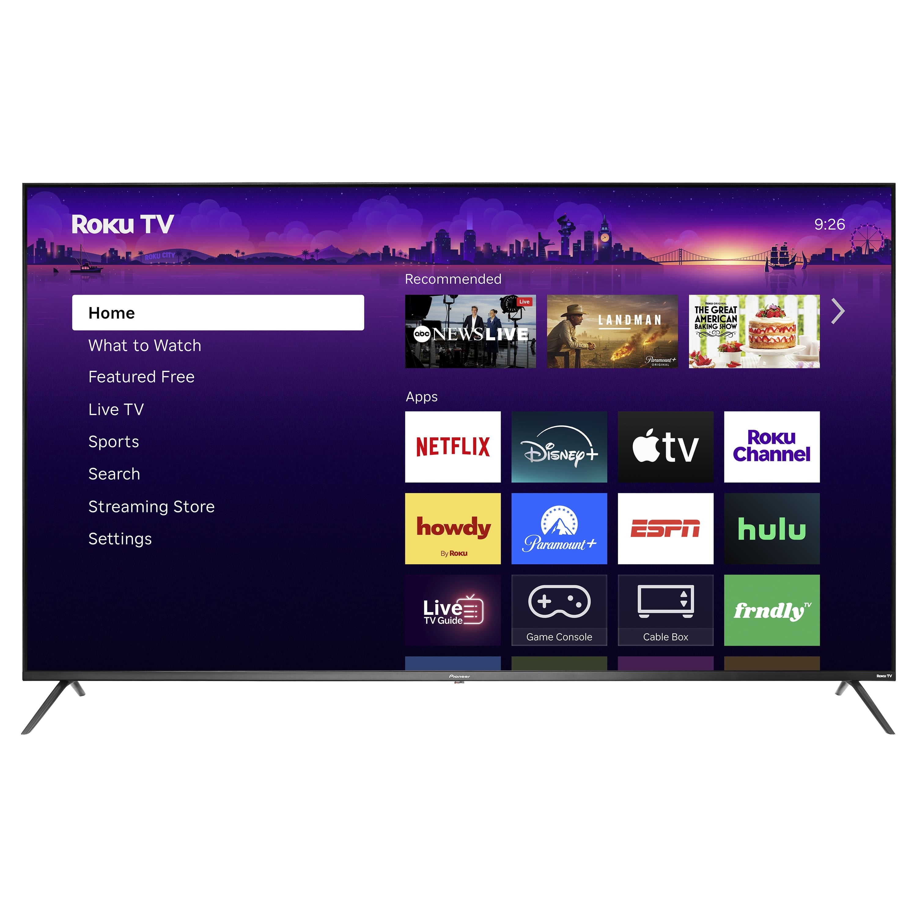 Pioneer - 75" Class LED 4K UHD Smart Roku TV product image