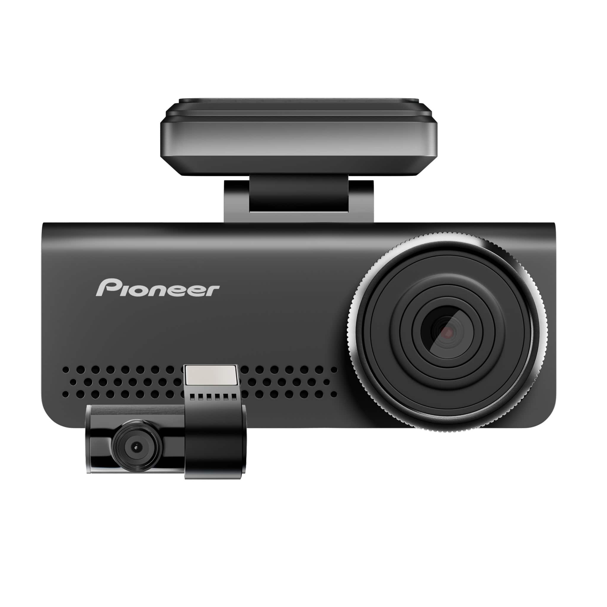 Pioneer - Universal Compatibility Car Dash Front and Rear Camera with 8MP UHD 4K Video resolution with in-built GPS and Wi-F…