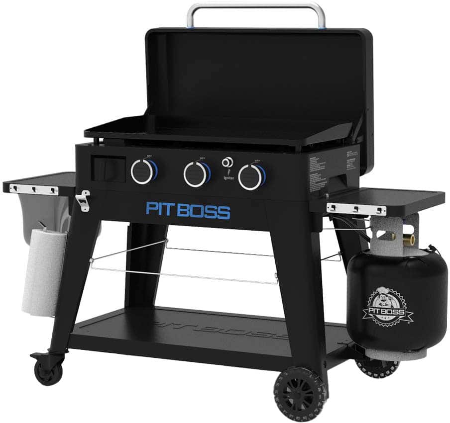 Pit Boss - Ultimate Outdoor Gas 3-Burner Griddle - Black product image