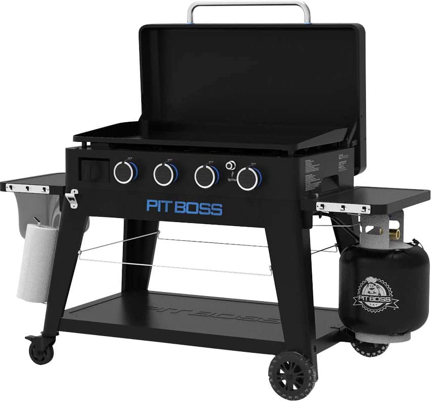 Pit Boss - Ultimate Outdoor Gas 4-Burner Griddle - Black product image