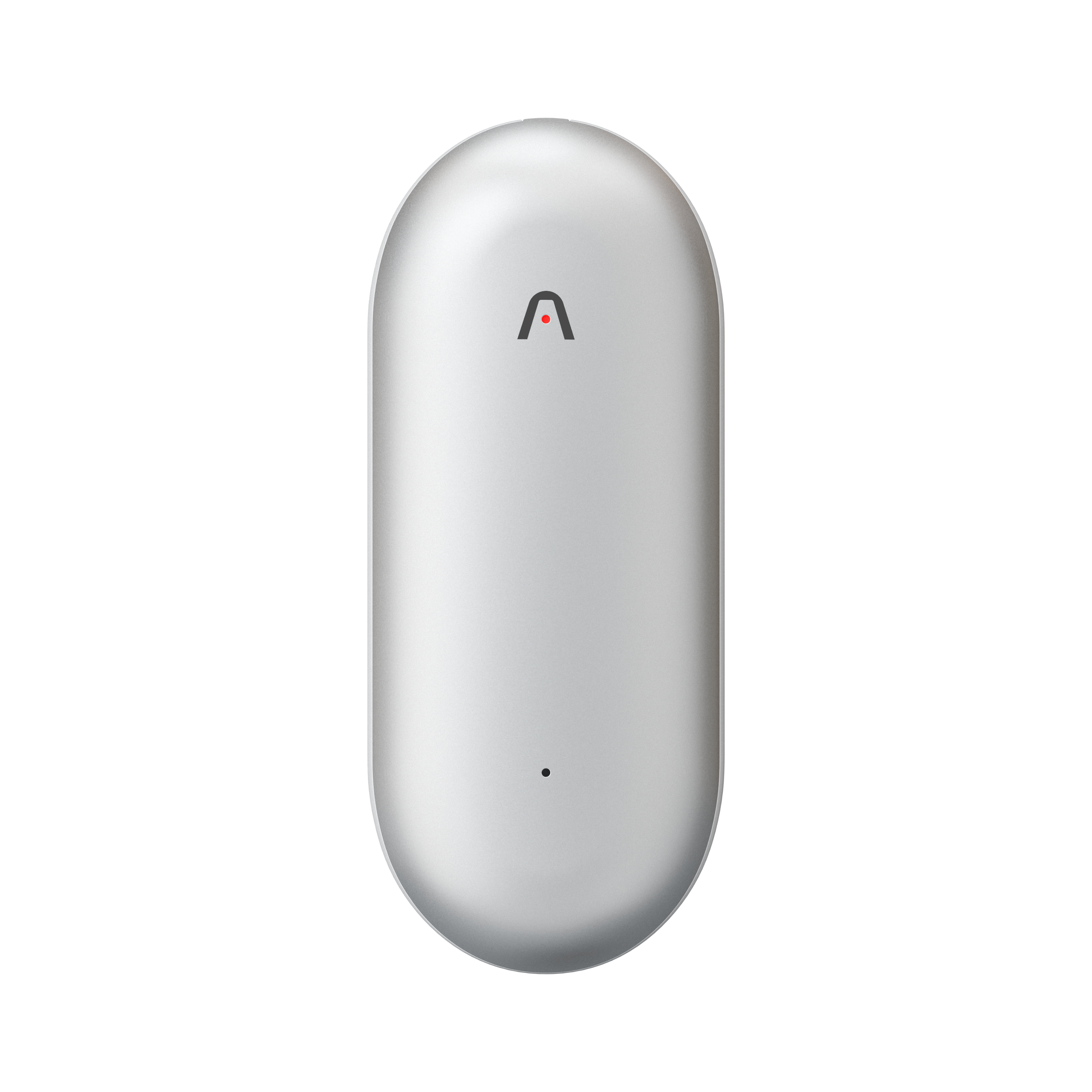 PLAUD - NotePin Memory Capsule Smart AI Voice/Audio Recorder - V2 - Lunar Silver product image