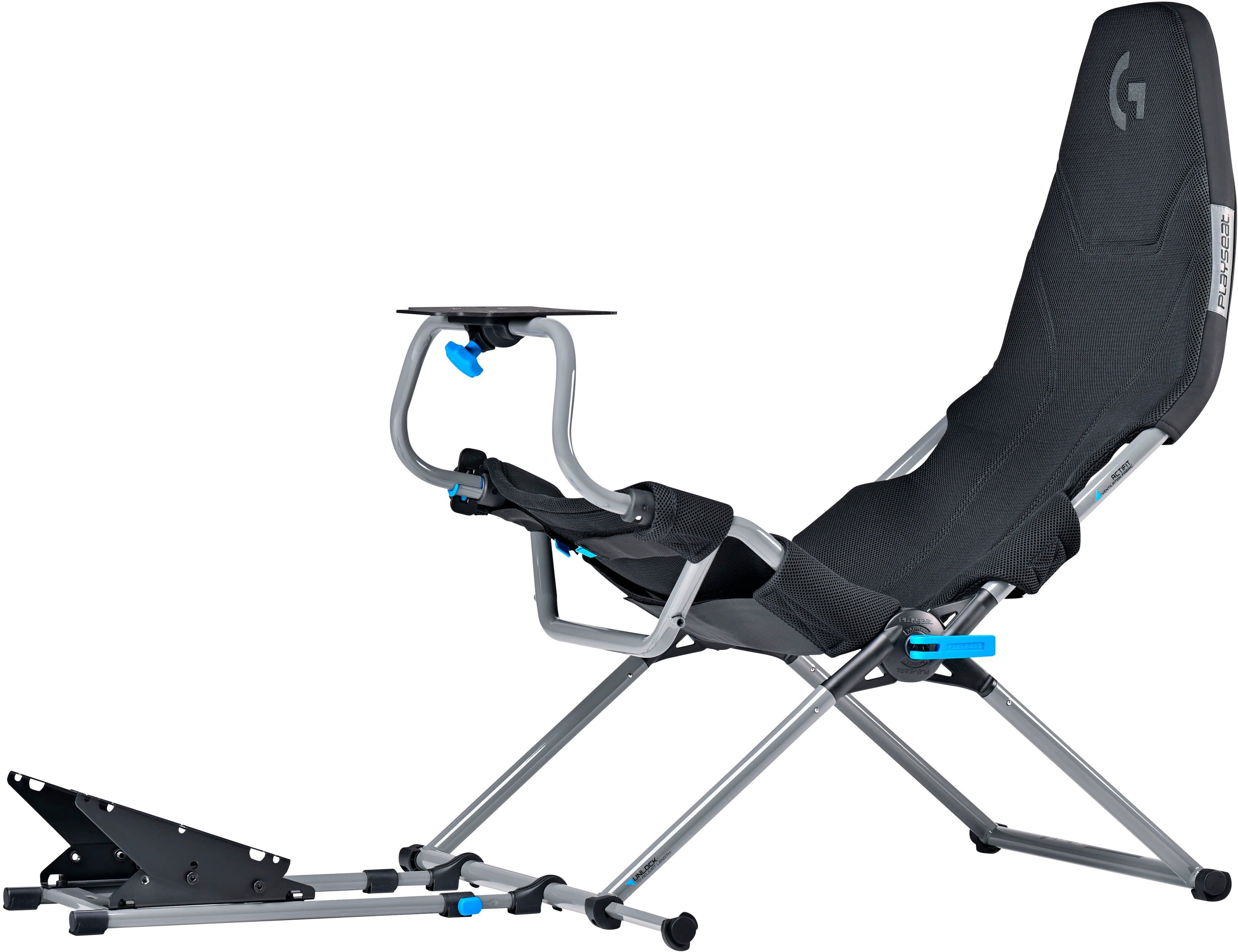 PlaySeat - Challenge X - Logitech G Edition Foldable Sim Racing Cockpit - Gray product image