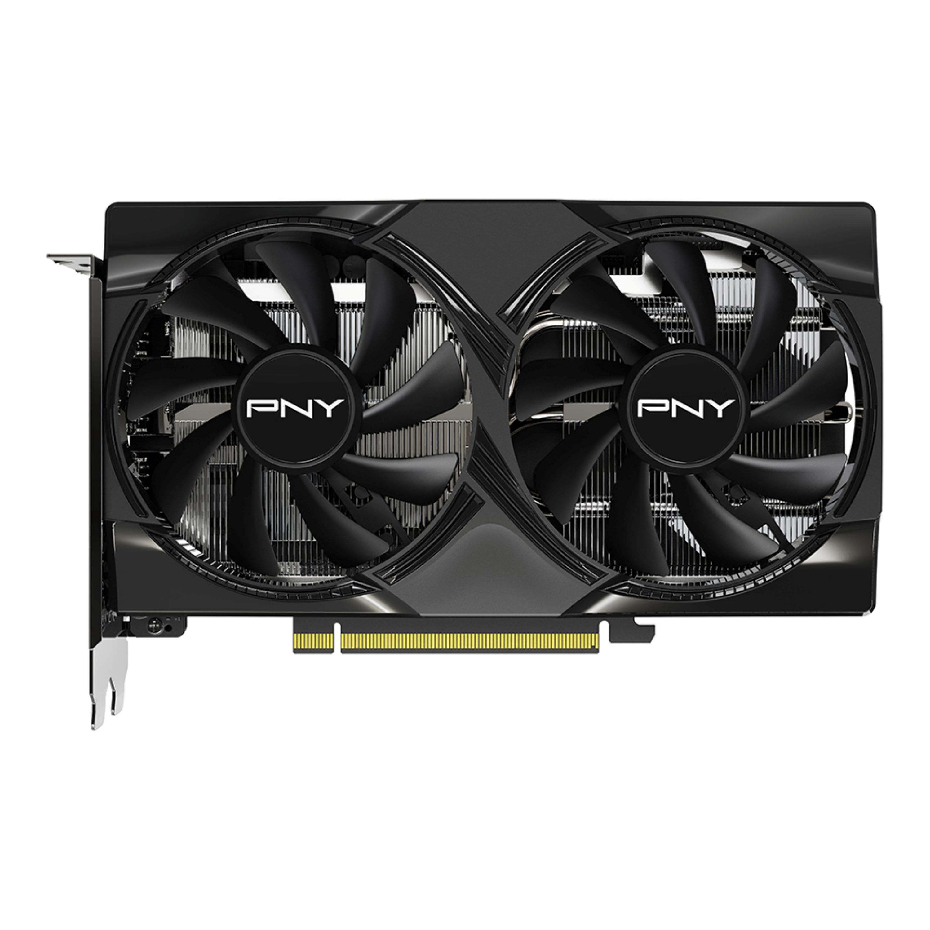 PNY - GeForce RTX 5060 Overclocked 8GB GDDR7 PCI Express 5.0 Graphics Card with Dual Fan - Black product image