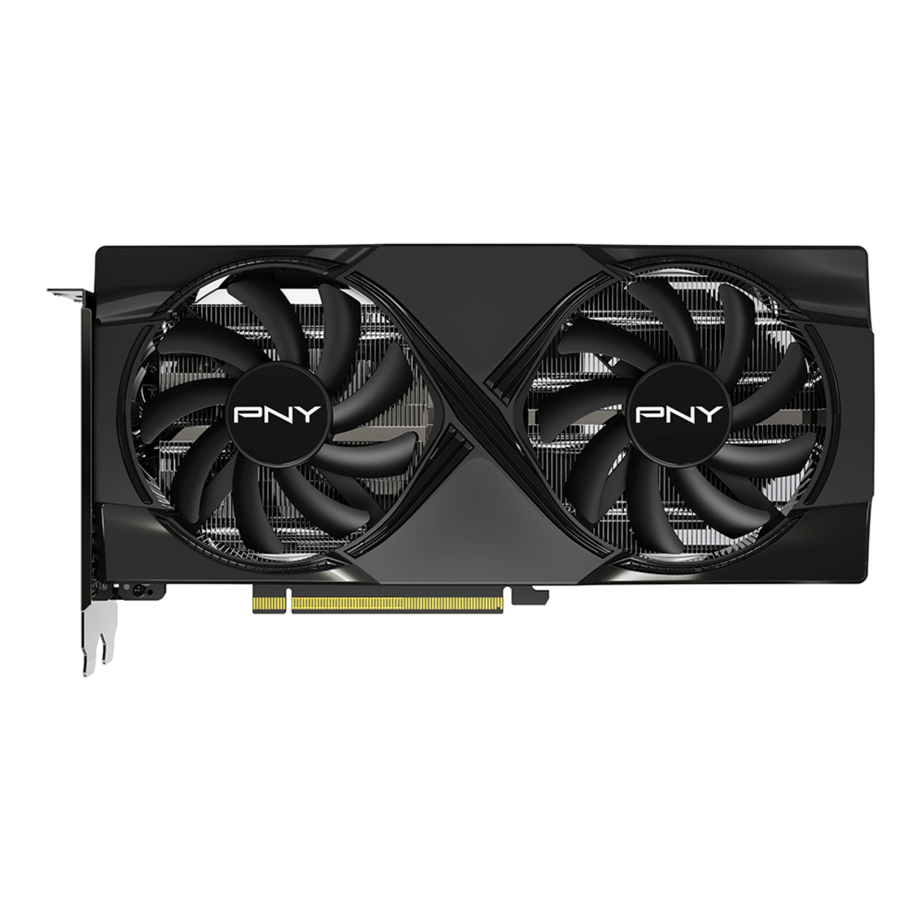 PNY - GeForce RTX 5060 Ti Overclocked 16GB GDDR7 PCI Express 5.0 Graphics Card with Dual Fan - Black product image