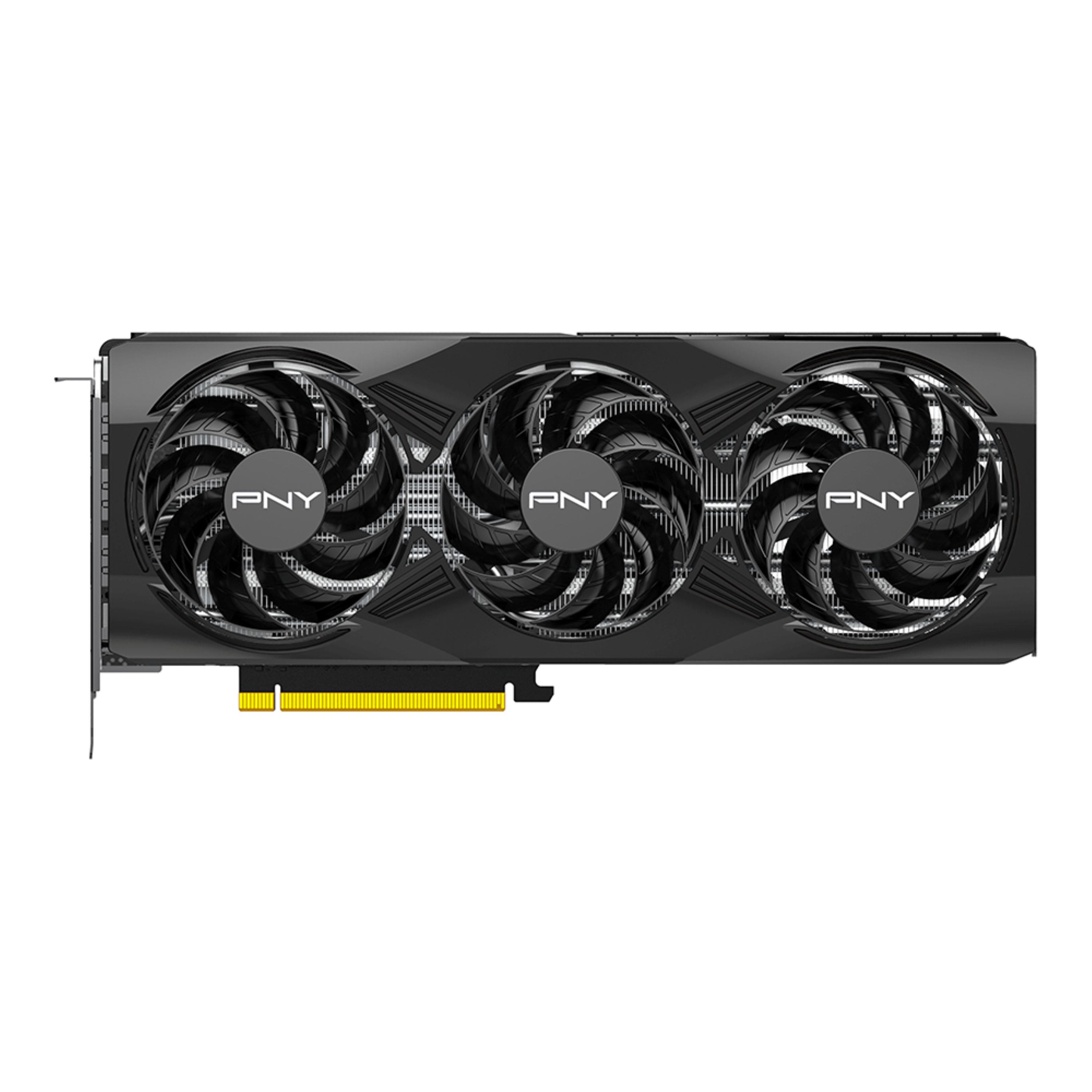 PNY - GeForce RTX 5070 12GB OC GDDR7 PCI Express 5.0 Graphics Card with Triple Fan - Black product image